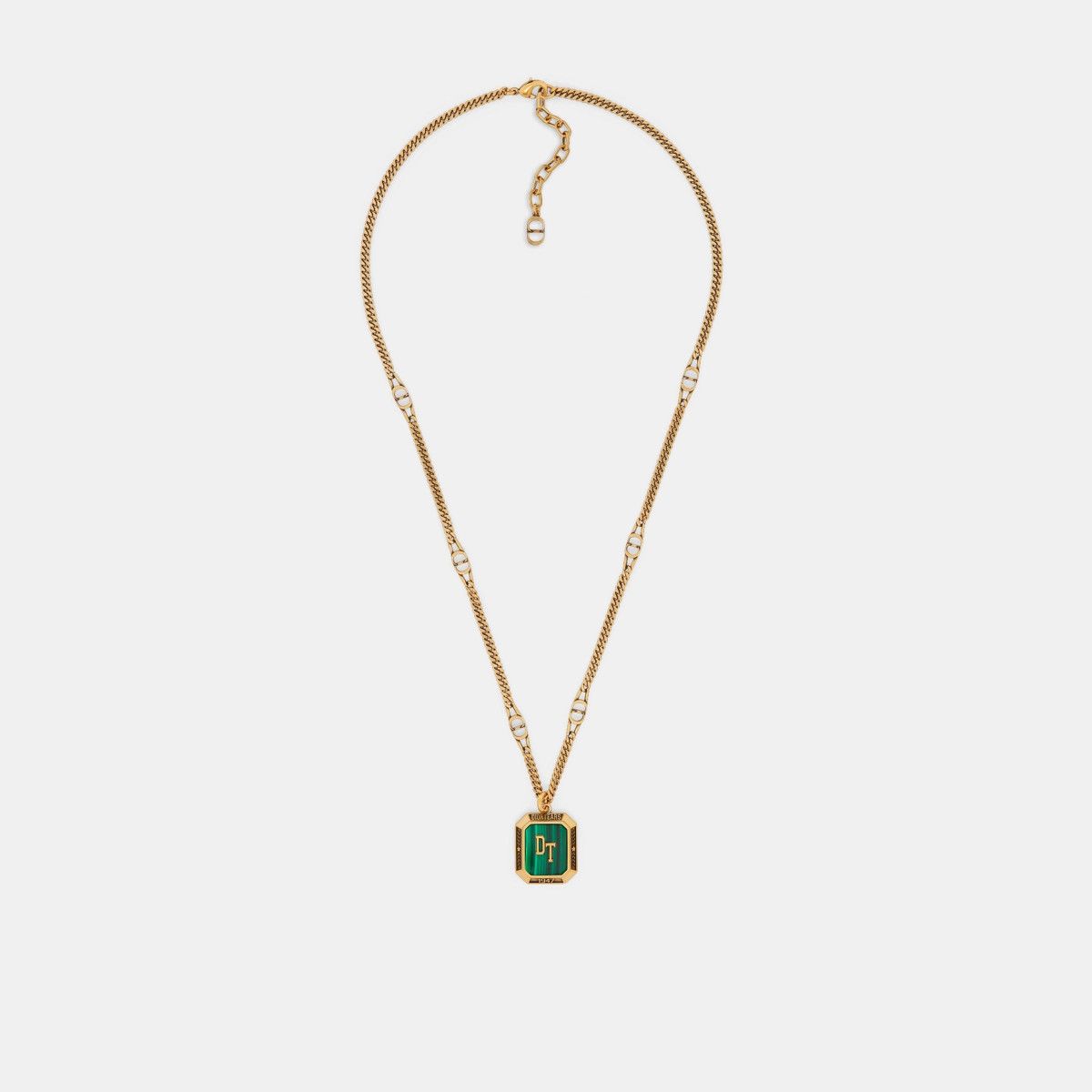 Dior o1w1db11024 Necklaces in Gold & Green Size ONE SIZE - 1 Thumbnail