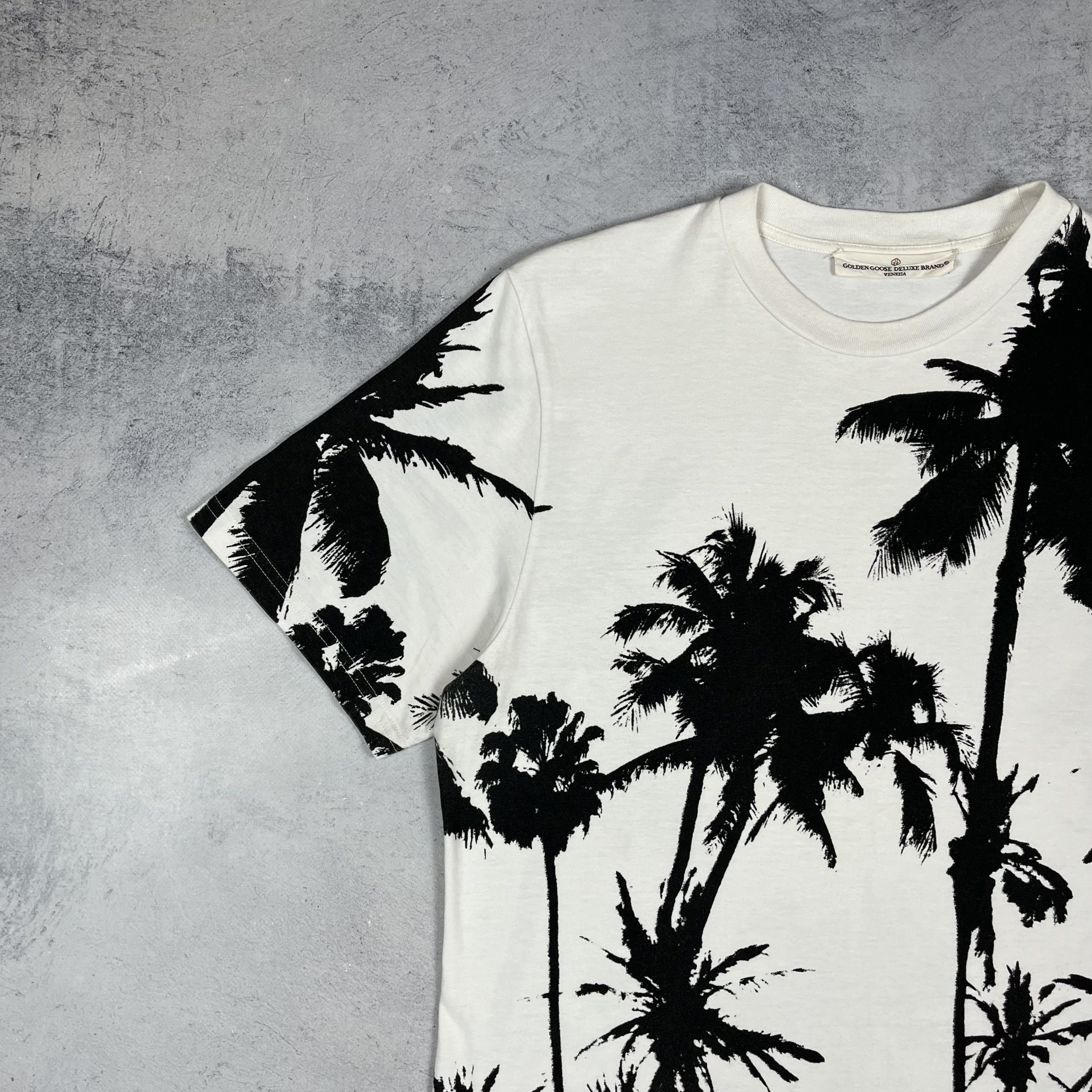 Golden Goose Golden Goose Palm Printed T Shirt Size US M / EU 48-50 / 2 - 6 Thumbnail