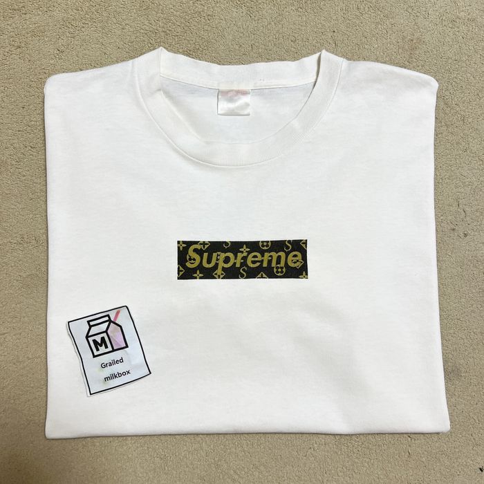 Supreme lv outlet monogram box logo