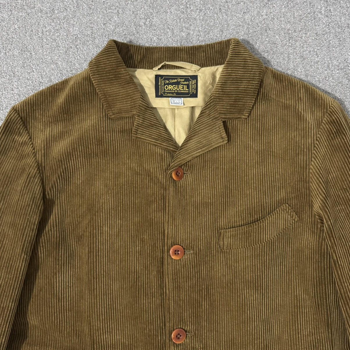 Orgueil × Studio D'Artisan Orguiel - Studio D’Artisan - Corduroy Work Jacket Size 40R - 6 Thumbnail