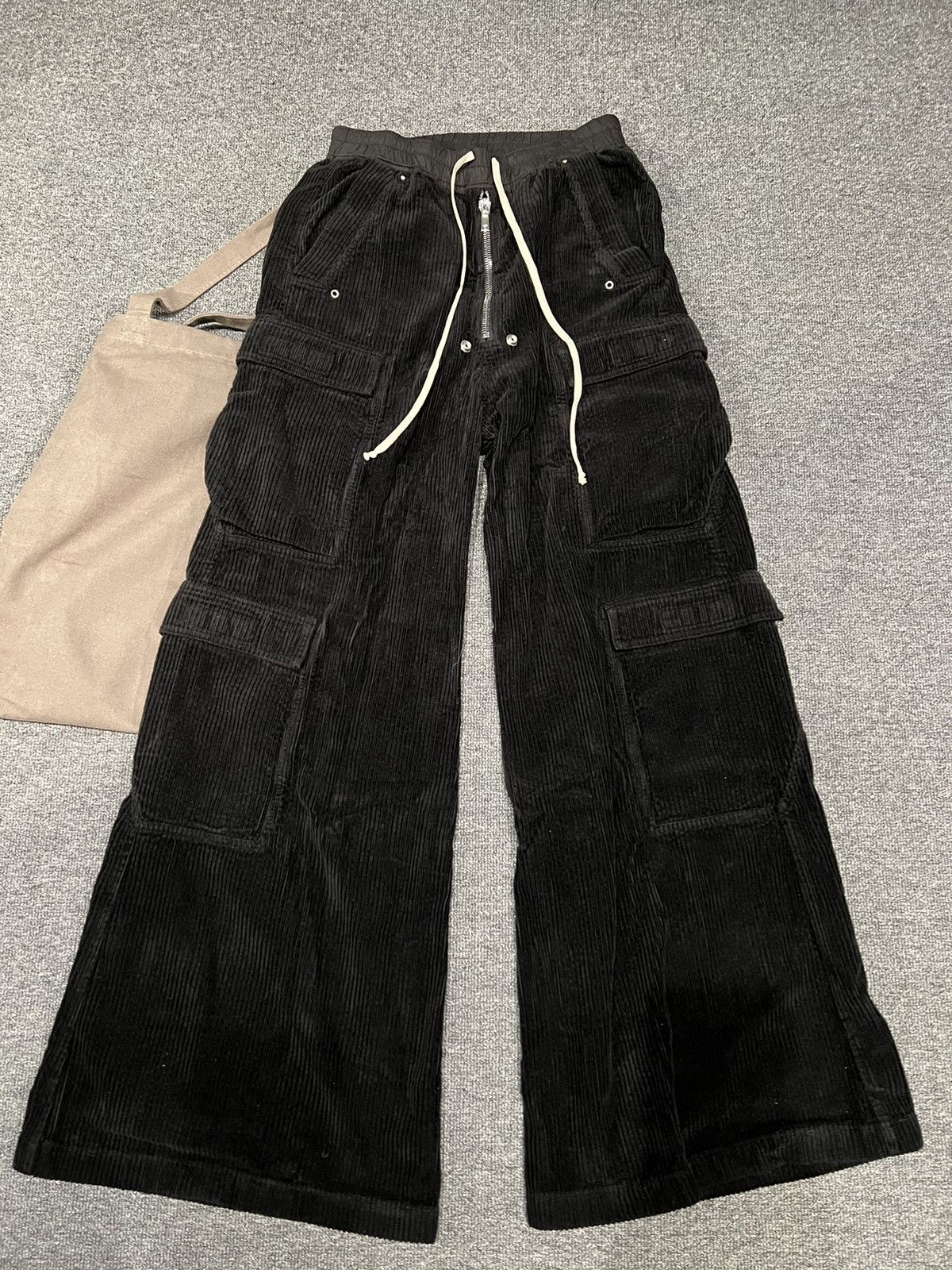 Rick Owens Drkshdw Rick owens drkshdw bela jumbo cargo corduroy 