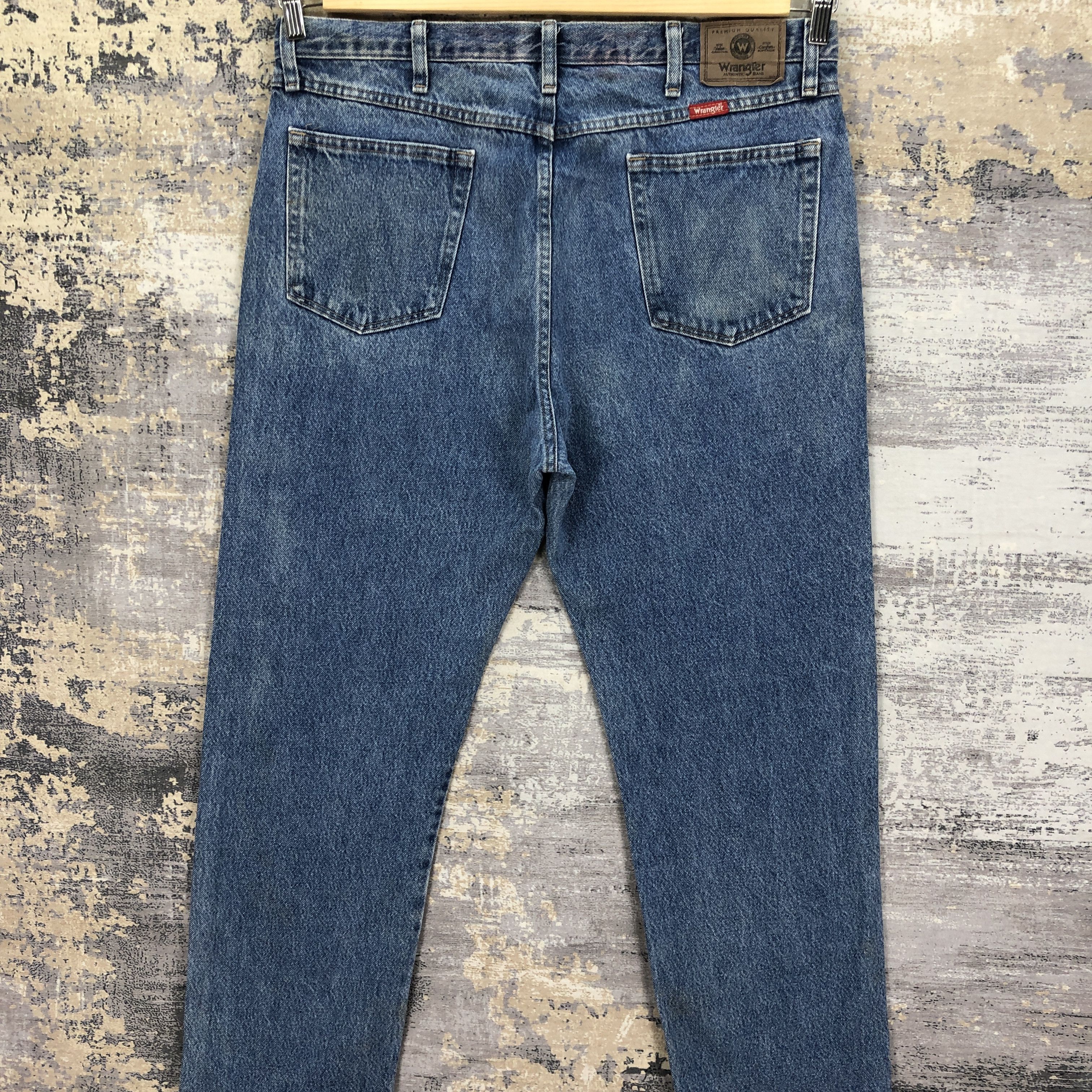 Wrangler Vintage Wrangler Jeans Blue Wrangler Stonewash Denim Size US 36 / EU 52 - 4 Thumbnail