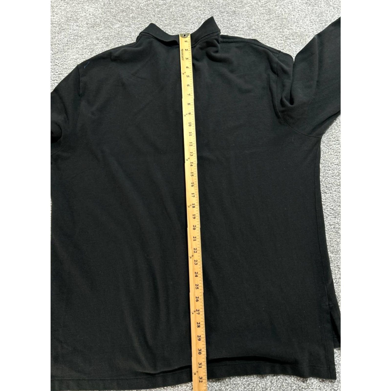 Polo Ralph Lauren Polo Shirt Mens XXL Black Cotton Polo By Ralph Lauren Short Sleeve Casual Wear Button Collar Knit Chest 52 Modern Golf Regular Pants? Size US XXL / EU 58 / 5 - 5 Thumbnail
