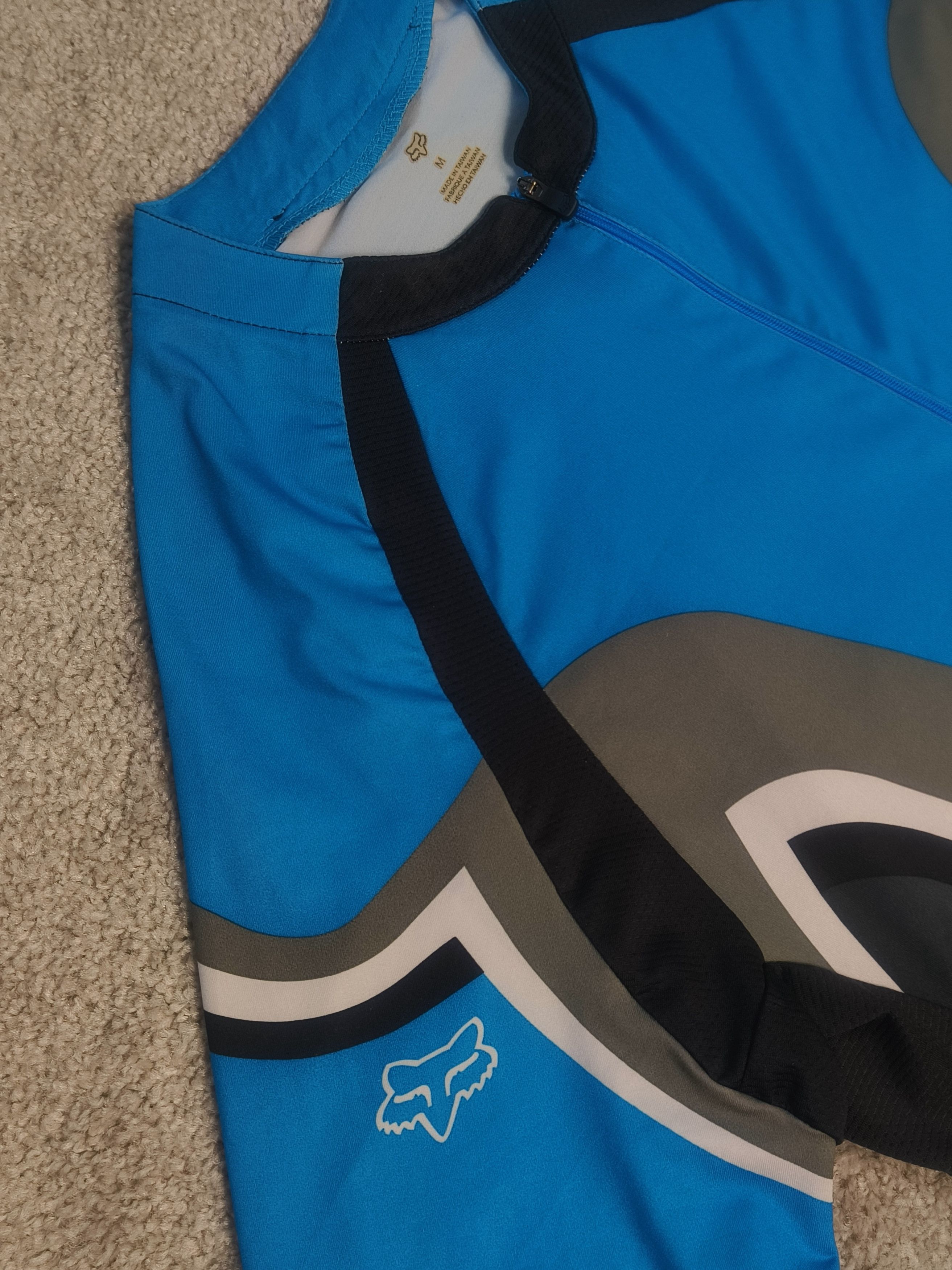 Fox Racing FOX Racing Mountain Bike Cycling Men's Full Zip Jersey Size US M / EU 48-50 / 2 - 2 Thumbnail