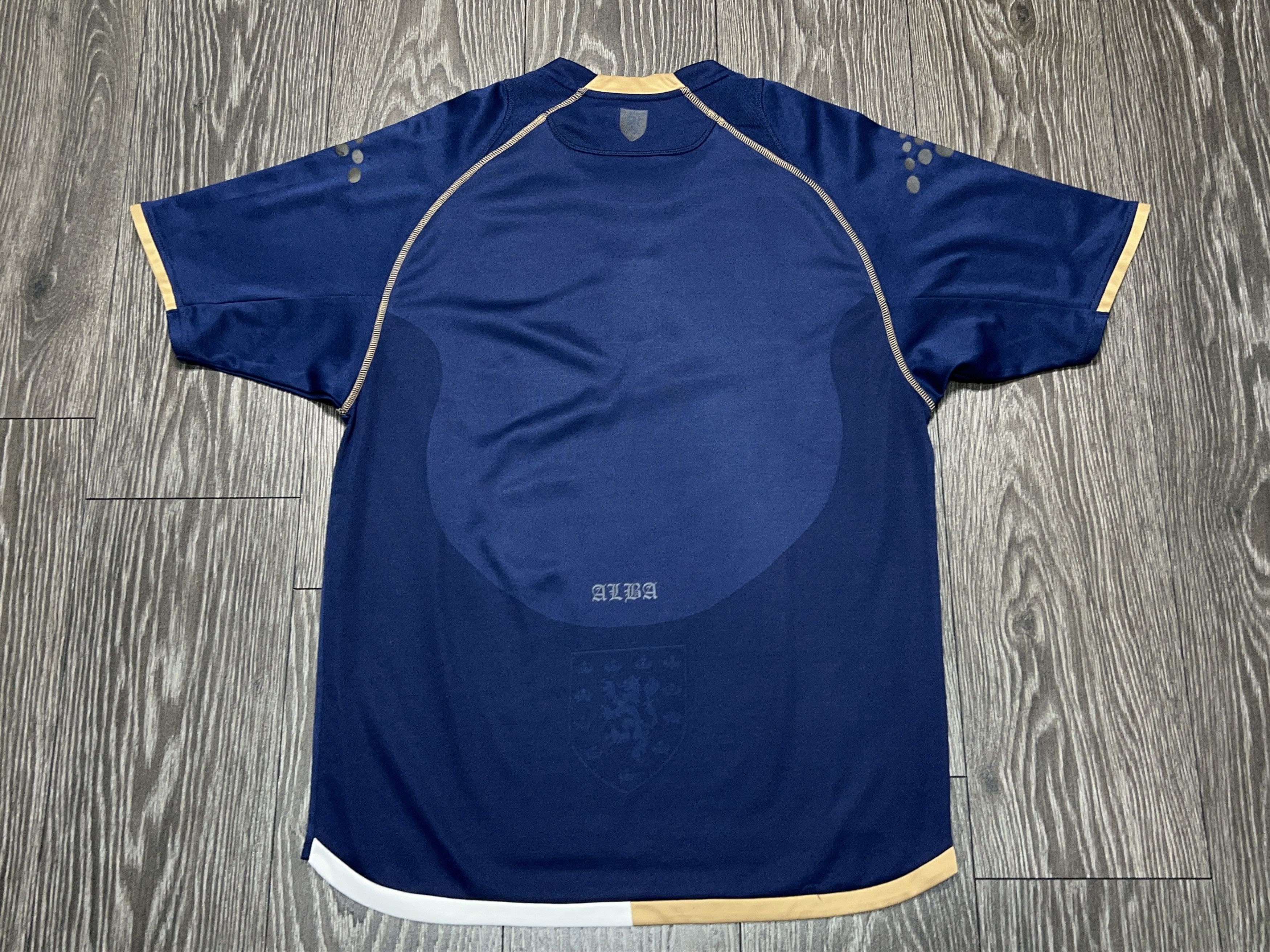 Diadora Scotland 2007 National Team Football Soccer Shirt Jersey Size US L / EU 52-54 / 3 - 11 Thumbnail