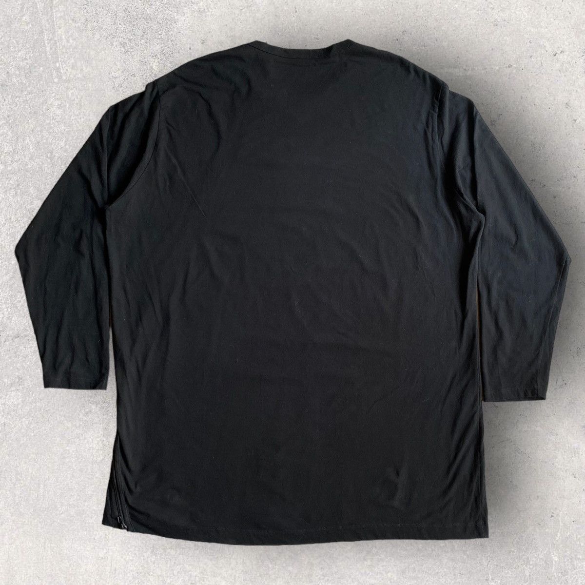 Yohji Yamamoto Ground Y Zip Asymmetric Oversized L/S Size US L / EU 52-54 / 3 - 9 Thumbnail