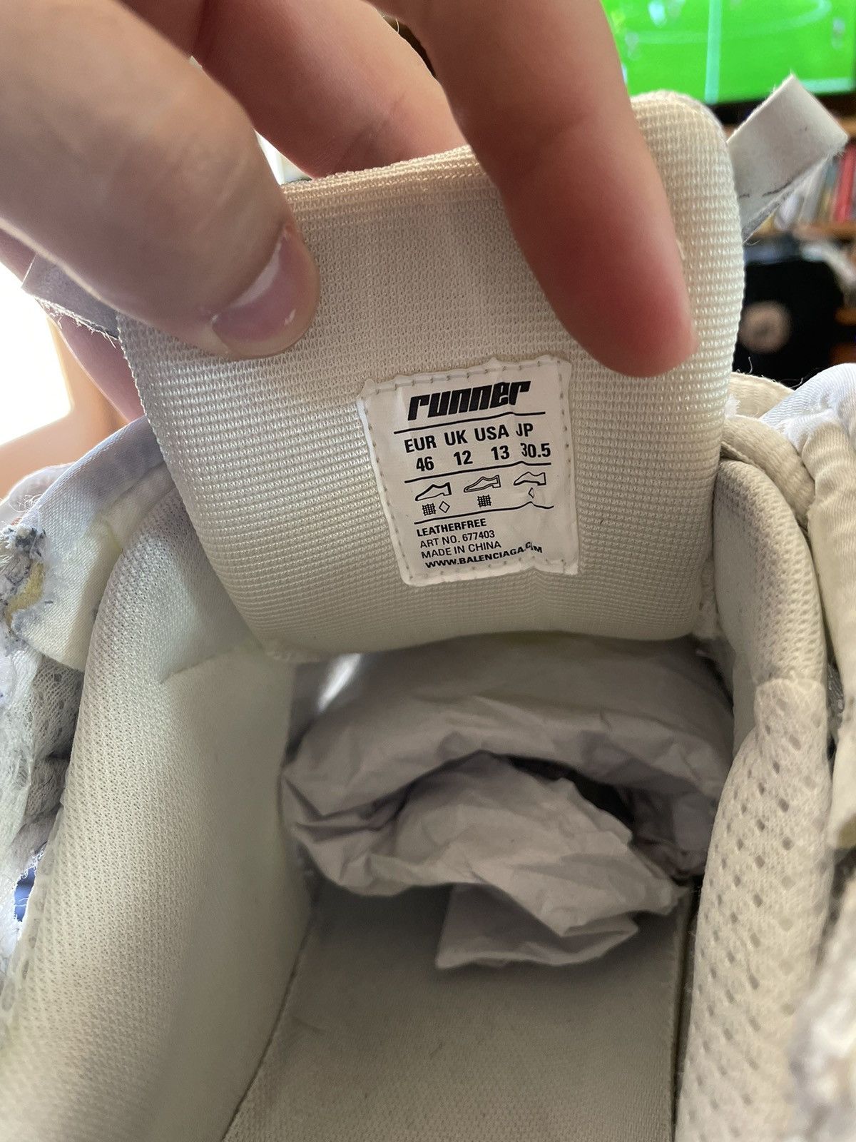 Balenciaga Balenciaga runner Size US 13 / EU 46 - 17 Thumbnail