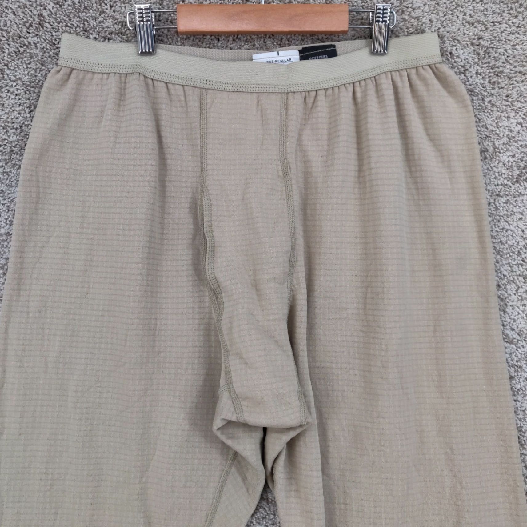 Vintage VINTAGE Polartec Gen III 3 Mid Weight Cold Weather Coyote Pants Mens Large Waffle ECWS Size US 33 - 2 Thumbnail