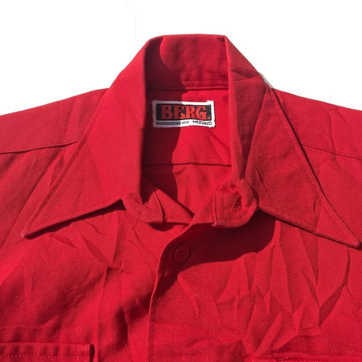 Berg & Berg × Vintage 60s Berg Shirt Archive Dagger Collar on mountaineering wear Size US L / EU 52-54 / 3 - 7 Thumbnail