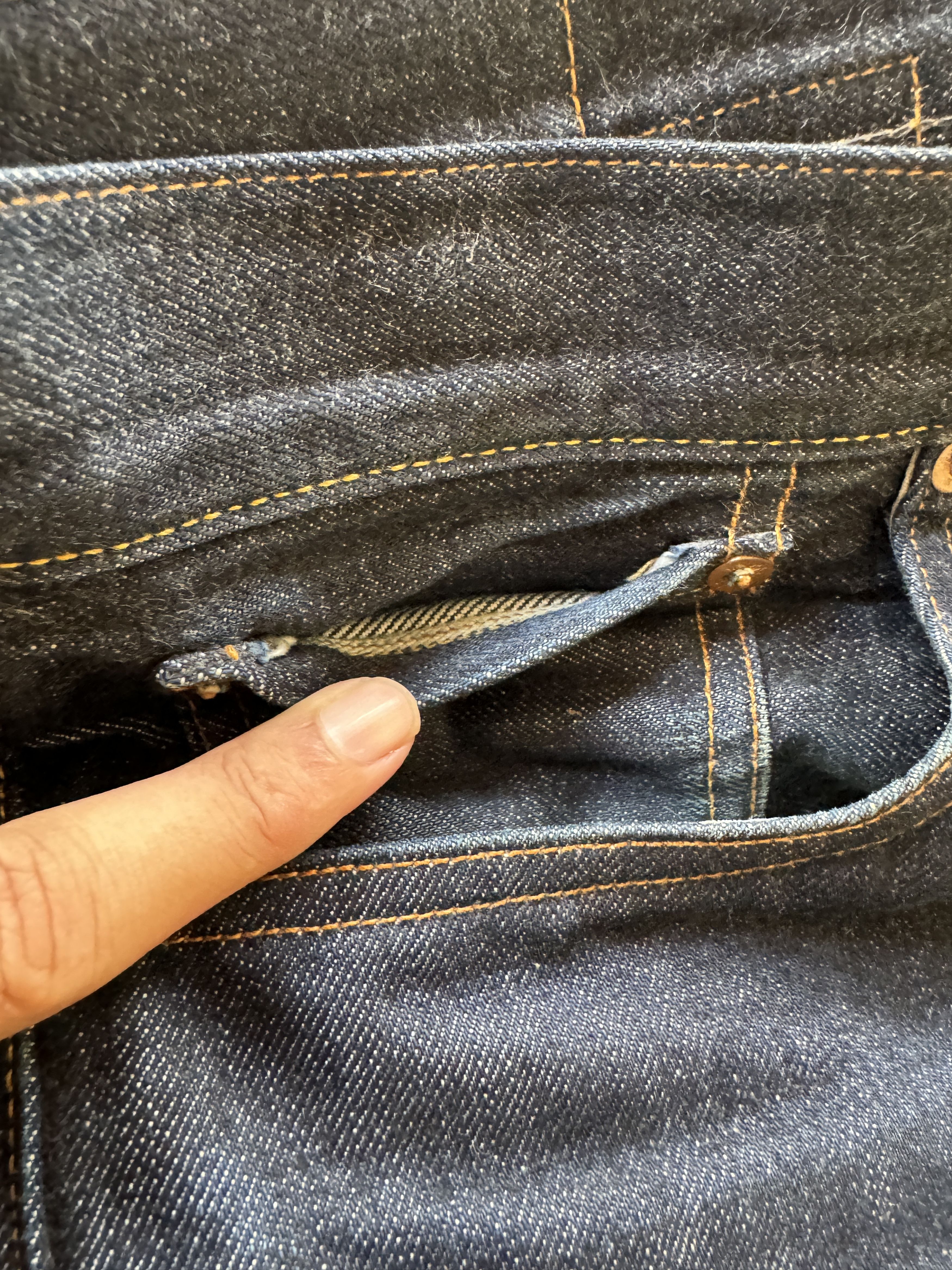 RRL Ralph Lauren × Ralph Lauren RRL DOUBLE RL TYPE 41 SELVEDGE JEANS ( W33) Size US 33 - 5 Thumbnail