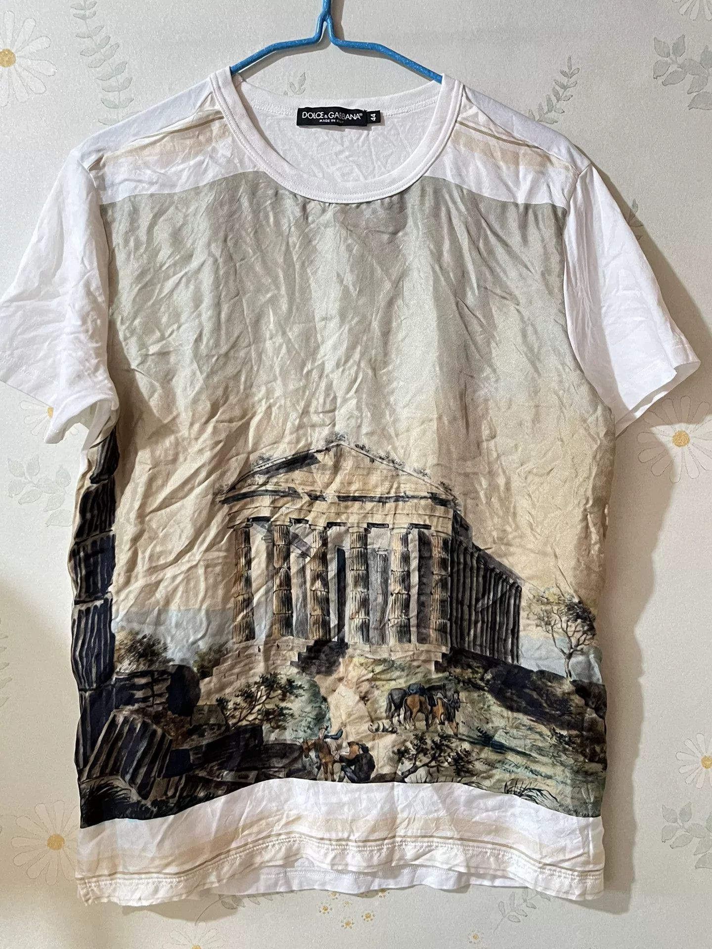 Dolce & Gabbana Dolce & Gabbana Short-Sleeve T-Shirt Size US S / EU 44-46 / 1 - 1 Thumbnail