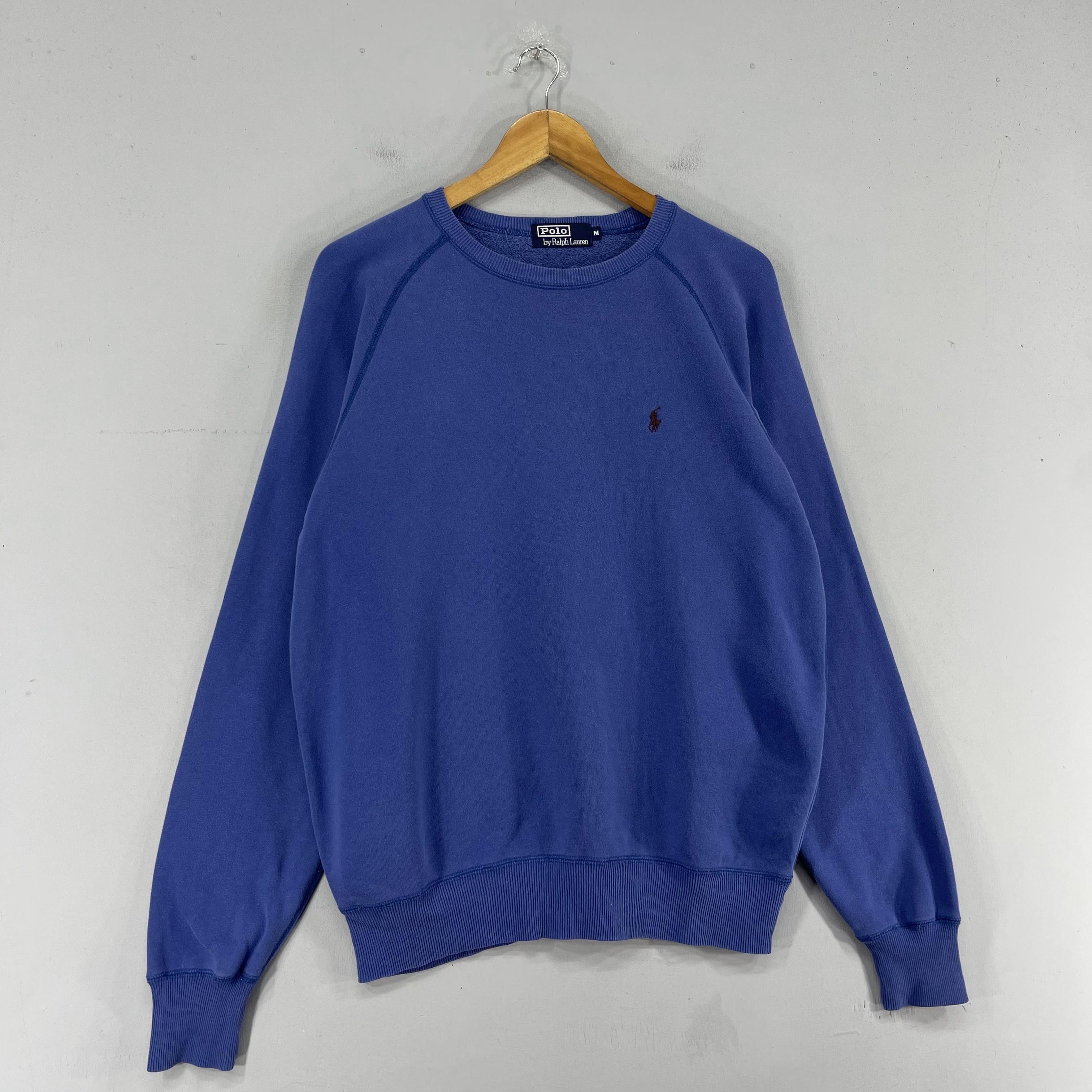 Polo Ralph Lauren × Vintage Vintage POLO RALPH LAUREN Small Pony Crewneck Sweatshirt Size US M / EU 48-50 / 2 - 2 Thumbnail