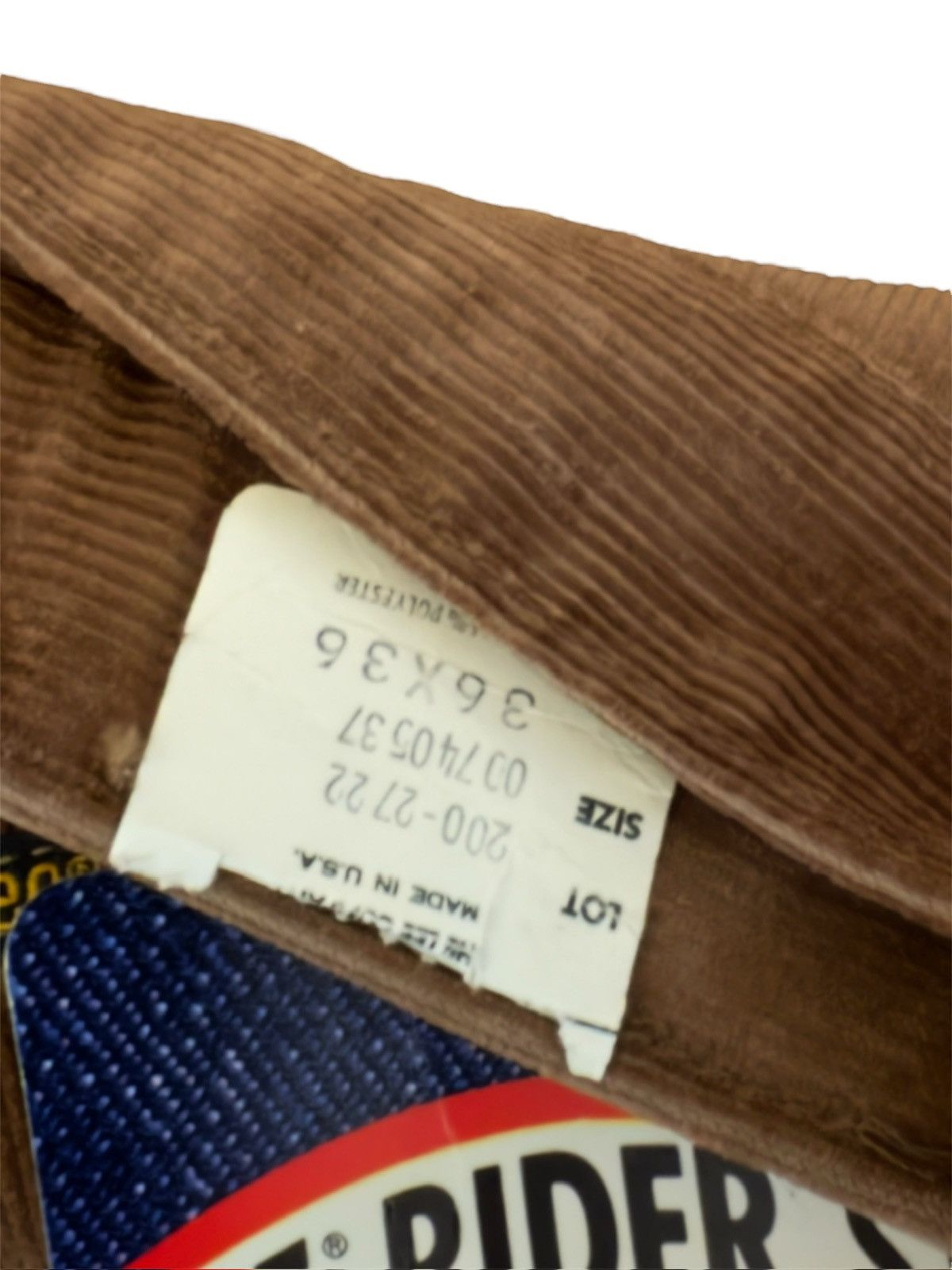 Lee 1970s NOS Lee corduroy pants Size US 36 / EU 52 - 6 Thumbnail