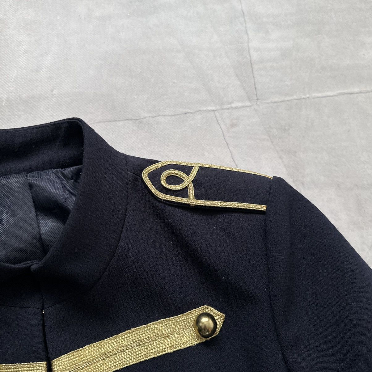Hysteric Glamour 00s Napoleon Military Jacket Balmain PPFM Hedi Slimane Vibe Size M / US 6-8 / IT 42-44 - 5 Thumbnail
