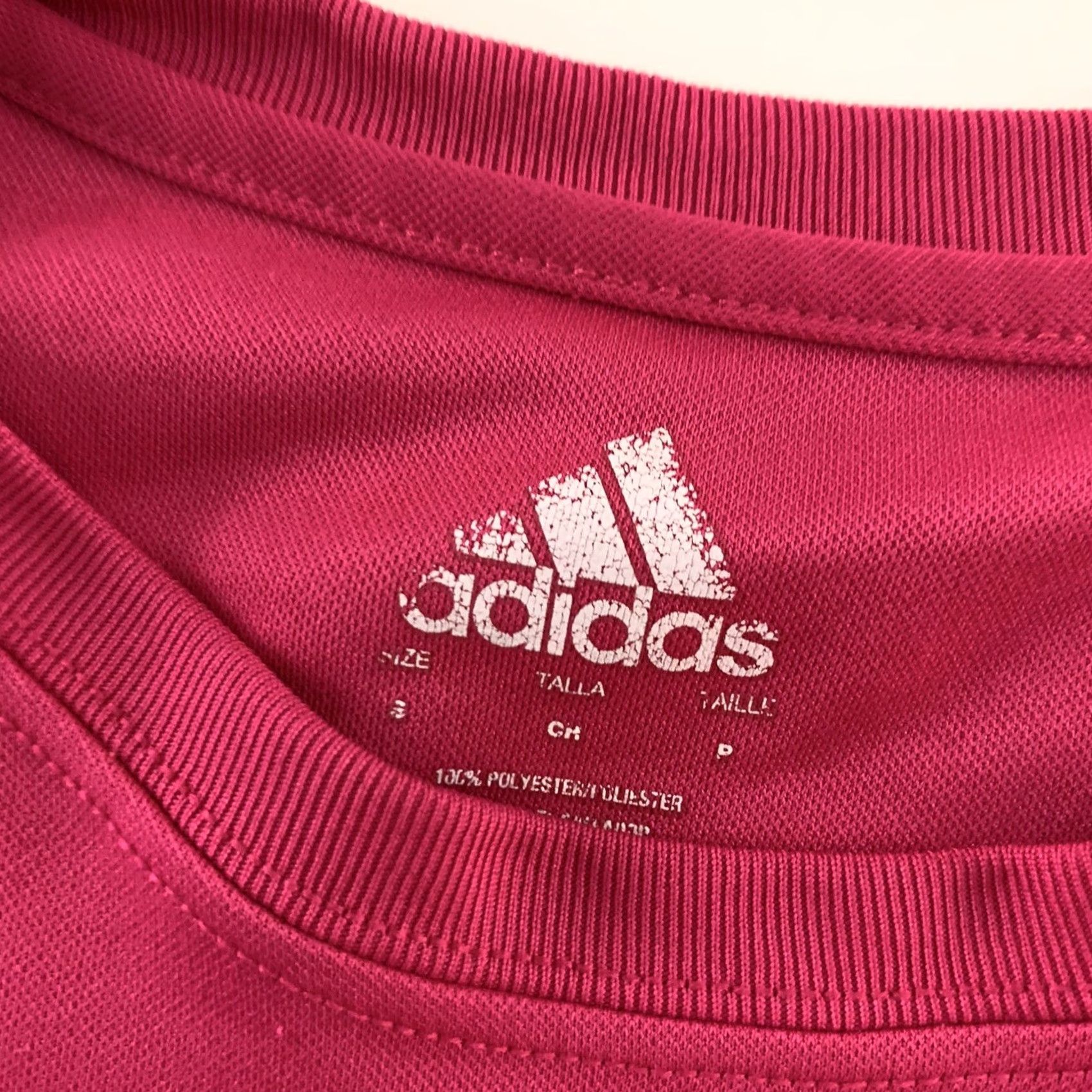 Adidas Adidas Short Sleeve Active 360 Shirt Women's S Hot Pink T-Shirt Pink Nike Sun? Size S / US 4 / IT 40 - 3 Thumbnail