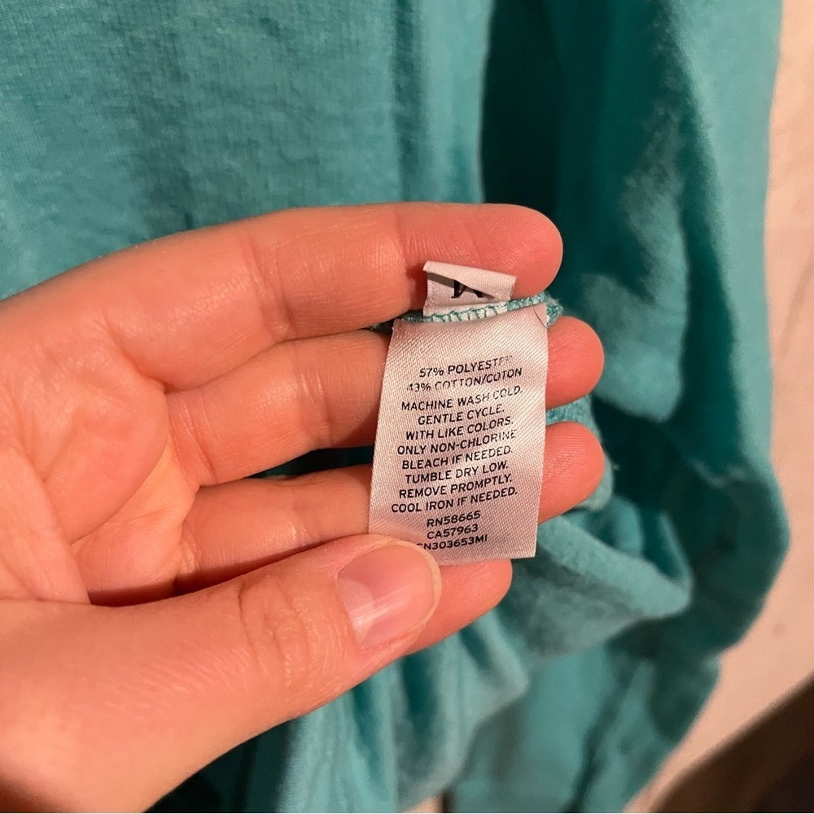 Other Caslon Scoop Neck Long Sleeve M Blue Lightweight Sweater Size M / US 6-8 / IT 42-44 - 5 Thumbnail