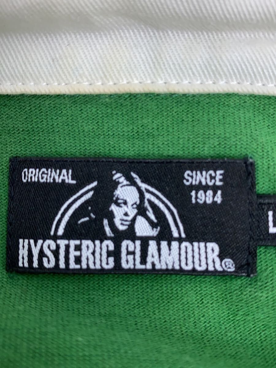 Hysteric Glamour Hysteric Logo Ruby Polo Long Sleeve Tee Size US L / EU 52-54 / 3 - 4 Thumbnail