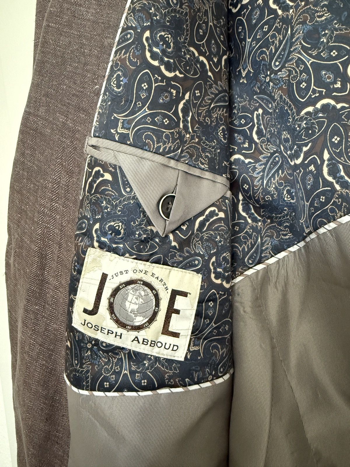 Joseph Abboud Joseph Abboud Slim Fit Blazer Size 44S - 4 Thumbnail