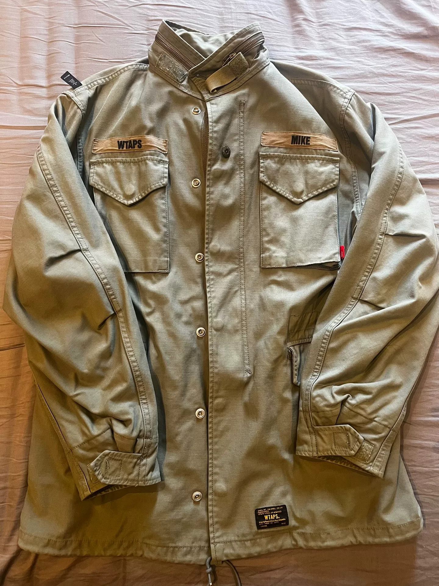 Wtaps WTAPS M-65 JACKET NYCO SATIN | Grailed
