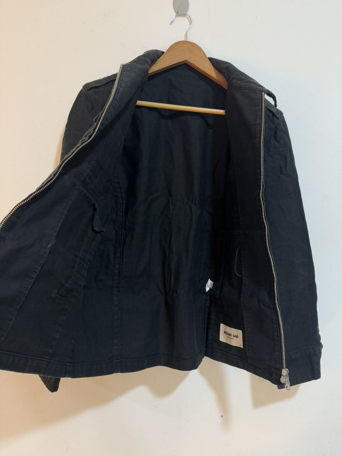 Japanese Brand × Vintage VTG Atelier Sab Nice Design Jacket Size US S / EU 44-46 / 1 - 7 Thumbnail