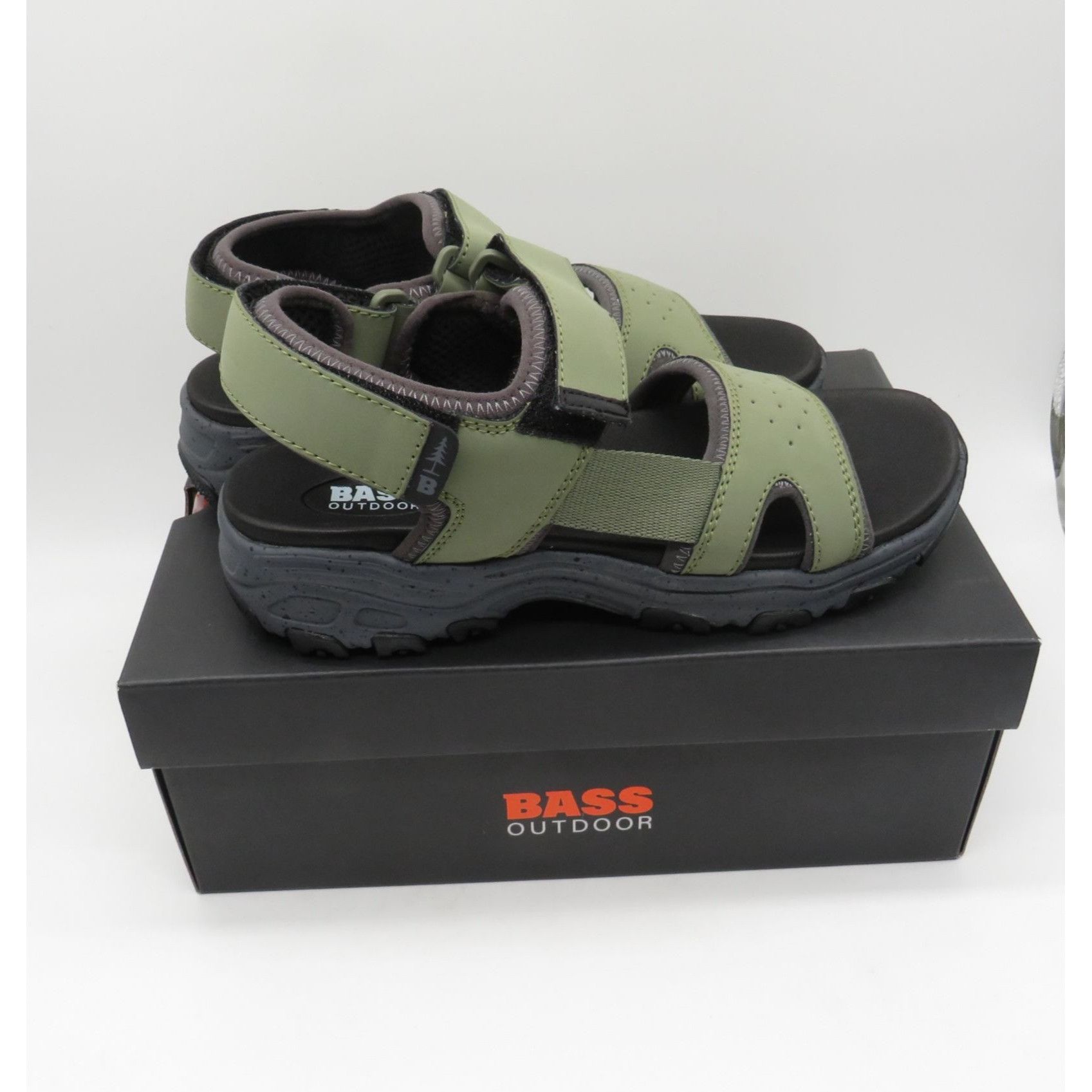 Other Bass Outdoor Women's Green Hiking Sandals 7 Adjustable Strap Size US 7 / IT 37 - 1 Thumbnail