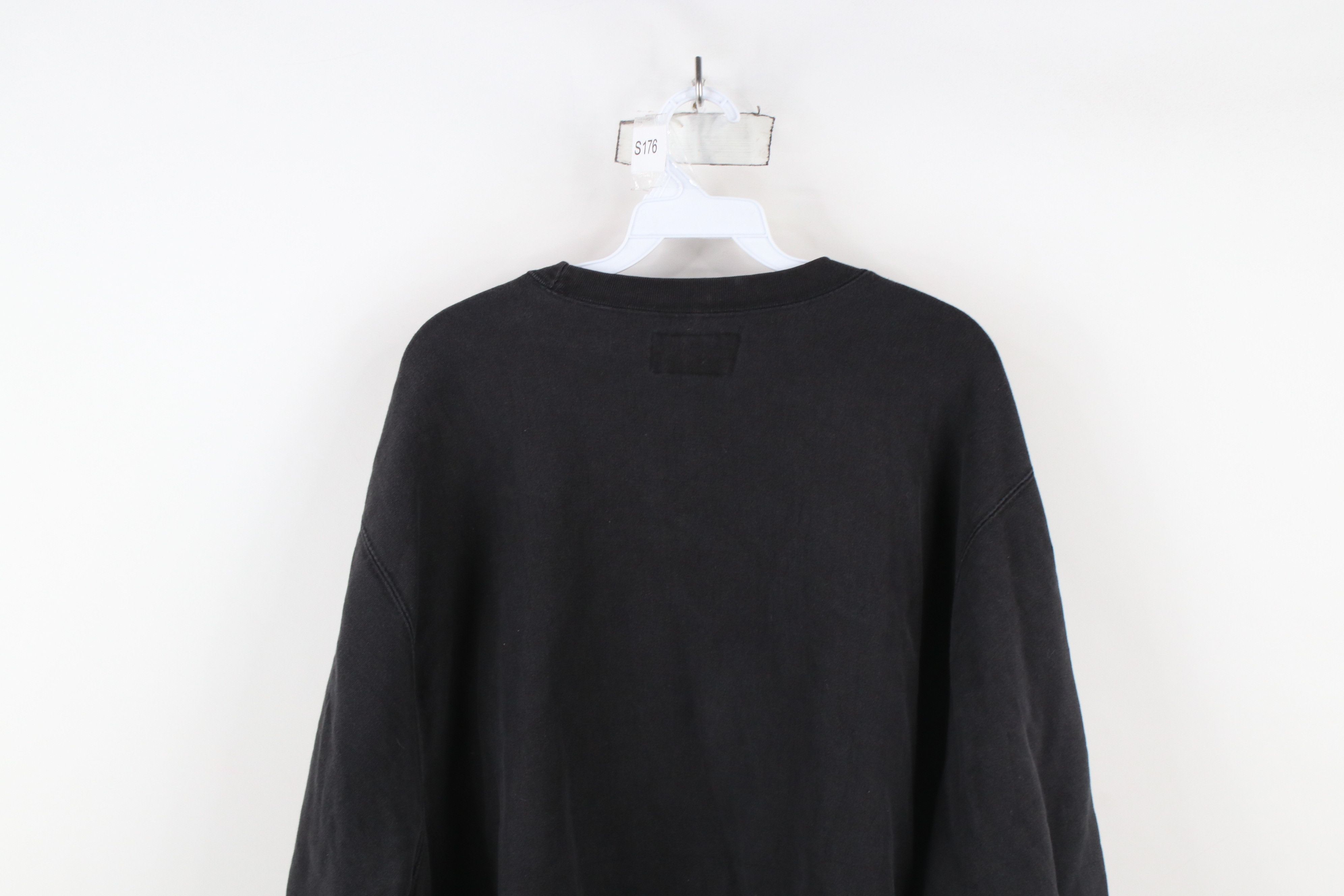 Vintage Vintage 90s Y2K Spell Hummer H2 Crewneck Sweatshirt Black Size US XL / EU 56 / 4 - 11 Thumbnail