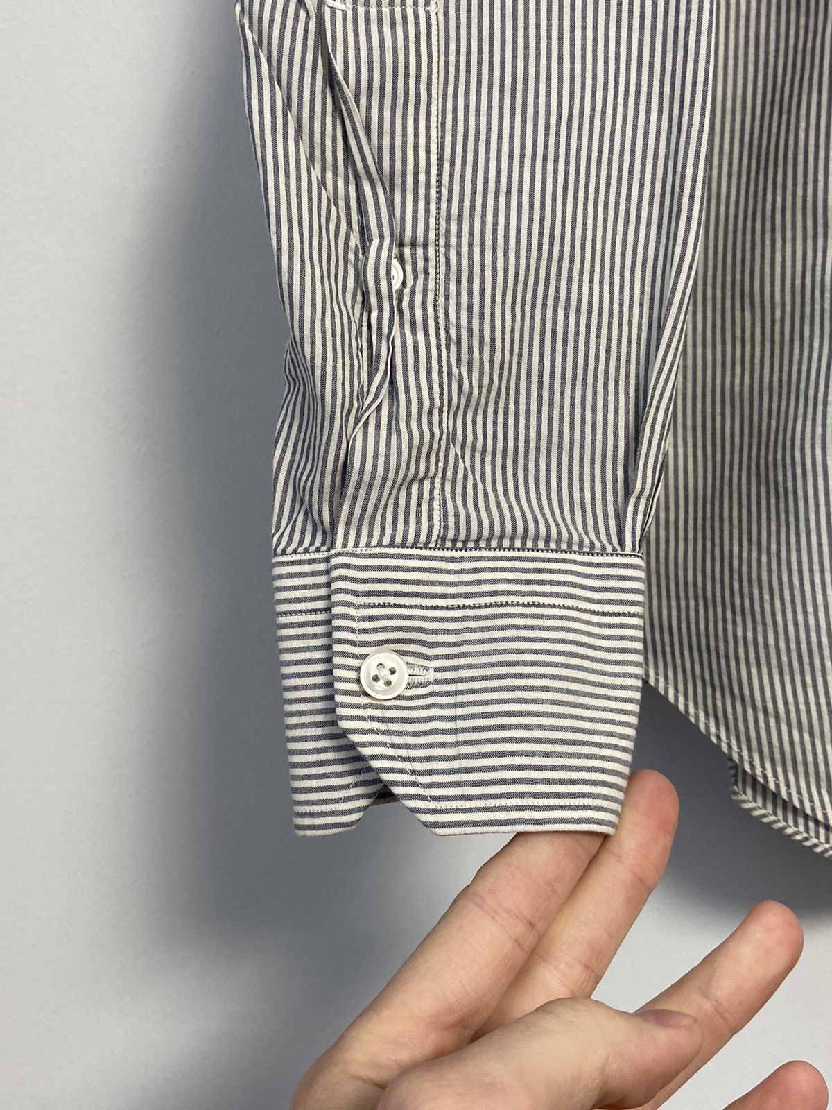 Salvatore Piccolo Salvatore Piccolo Shirt Button Up Long Sleeve Napoli Size US XL / EU 56 / 4 - 8 Thumbnail