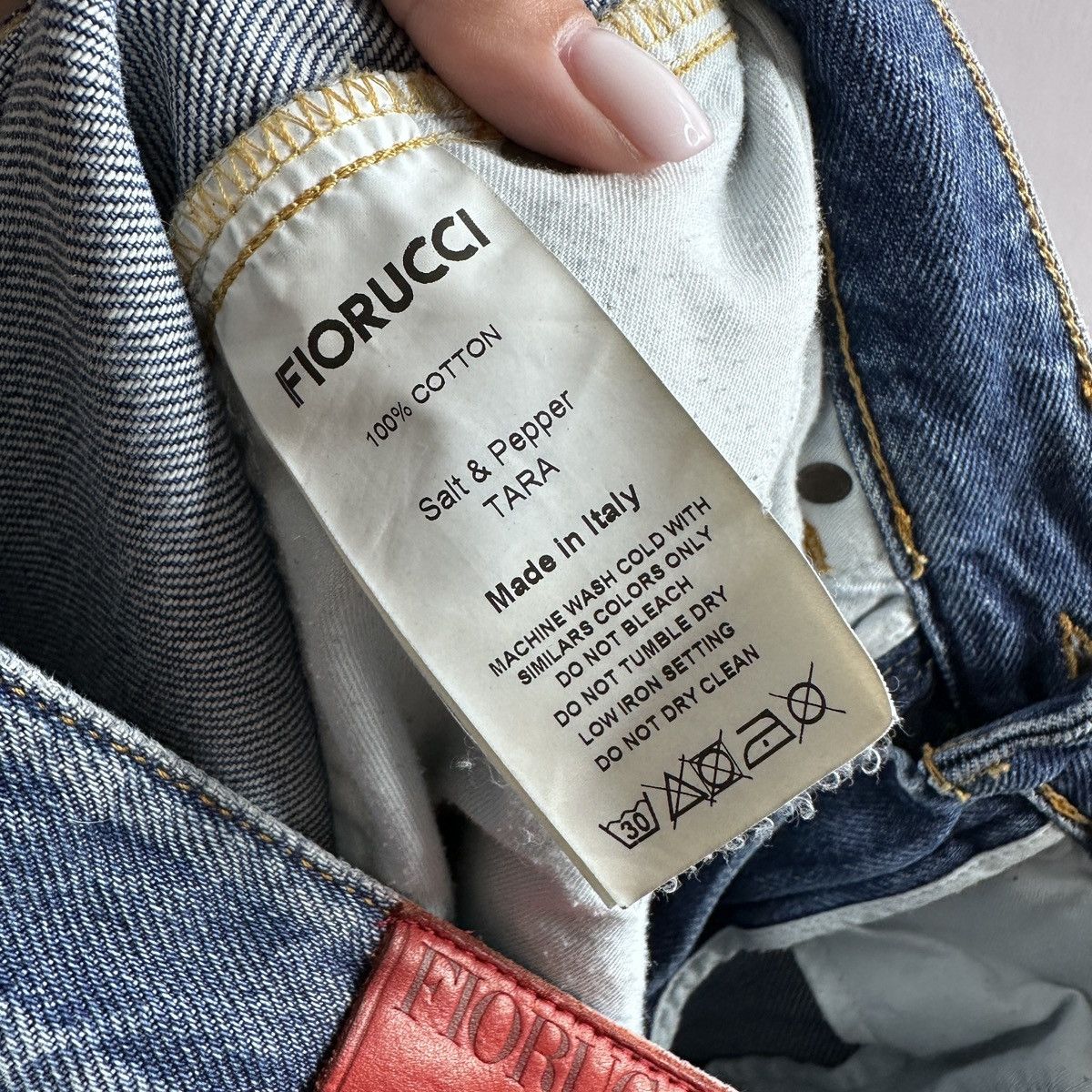 Fiorucci Fiorucci jeans Salt & Pepper TARA Size 27" / US 4 / IT 40 - 10 Thumbnail