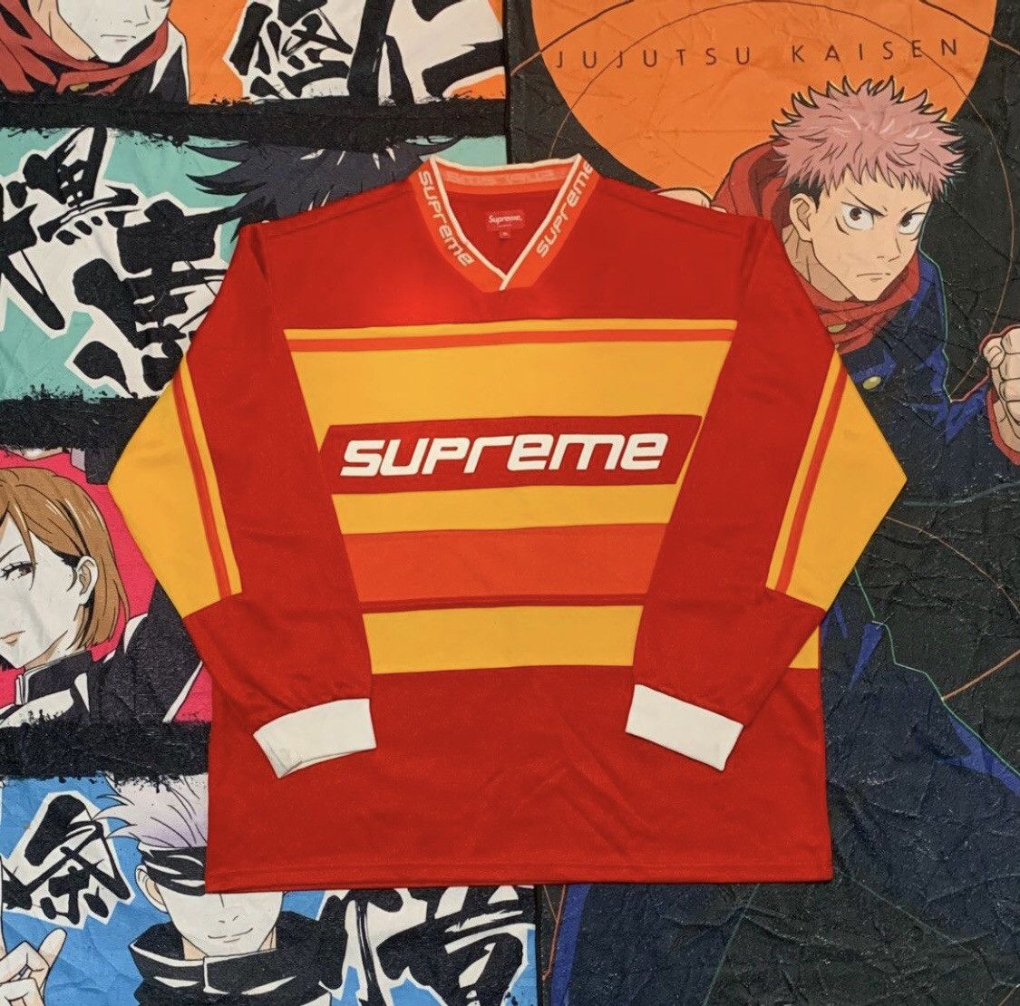 Supreme Jersey hockey supreme Size US XL / EU 56 / 4 - 1 Thumbnail