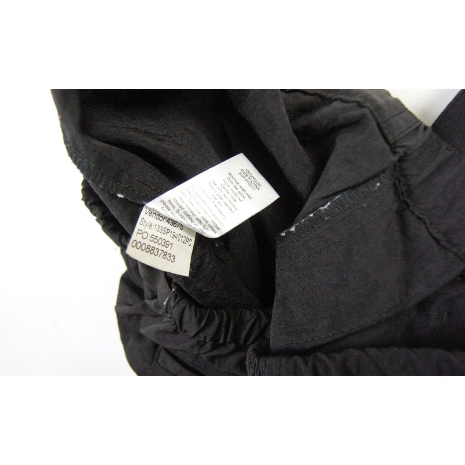 Pacsun Pacsun Cargo Pants Mens Small Black Nylon Utility Workwear 5-Pocket Outdoor Size US 29 - 7 Thumbnail