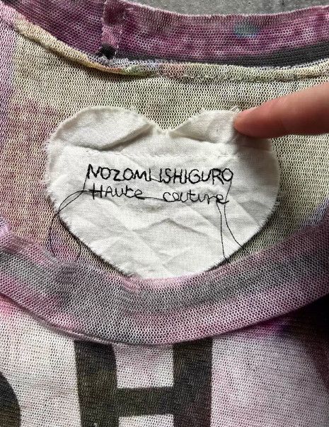 Nozomi Ishiguro Nozomi Ishiguro Manga Slogan Cropped Tank Top Size US S / EU 44-46 / 1 - 3 Thumbnail