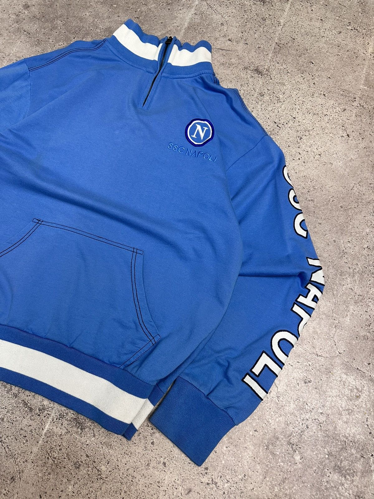Nike SSC Napoli vintage football sweatshirt retro Italia 00s Size US L / EU 52-54 / 3 - 2 Thumbnail