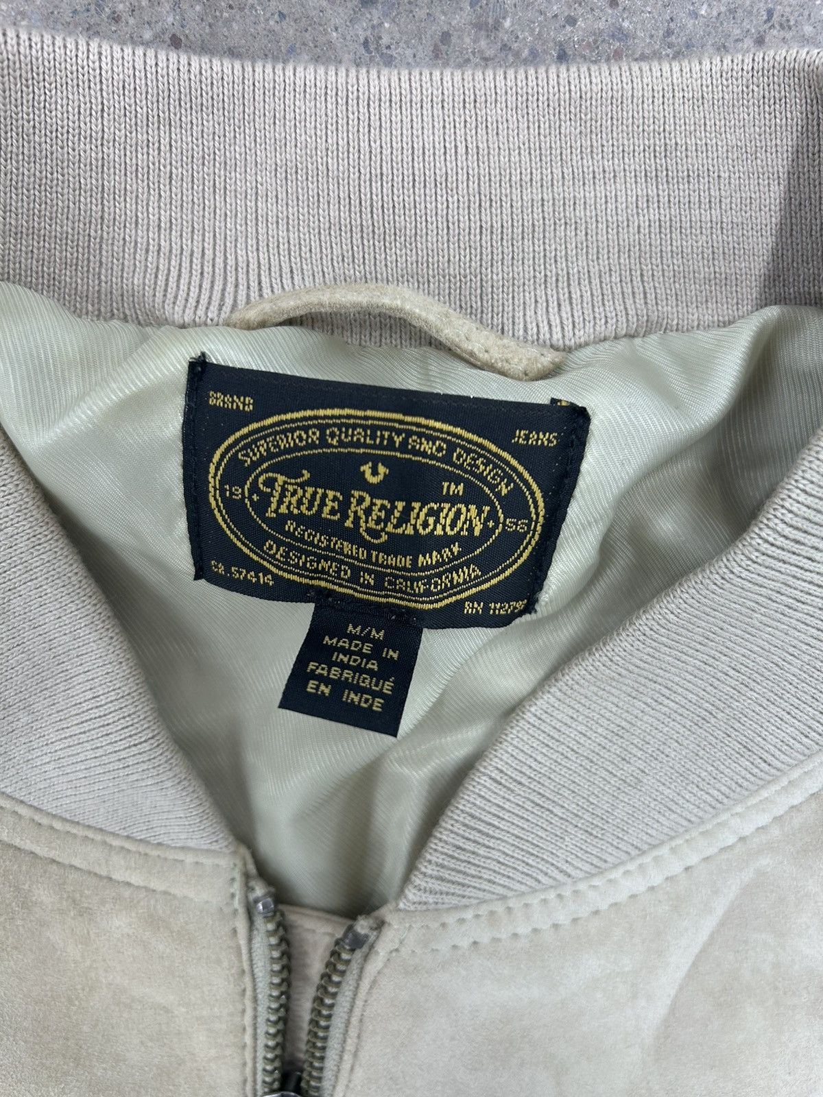True Religion TRUE RELIGION WOMEN 100% GOAT SKIN FLIGHT JACKET NWT $598 Size M / US 6-8 / IT 42-44 - 5 Thumbnail