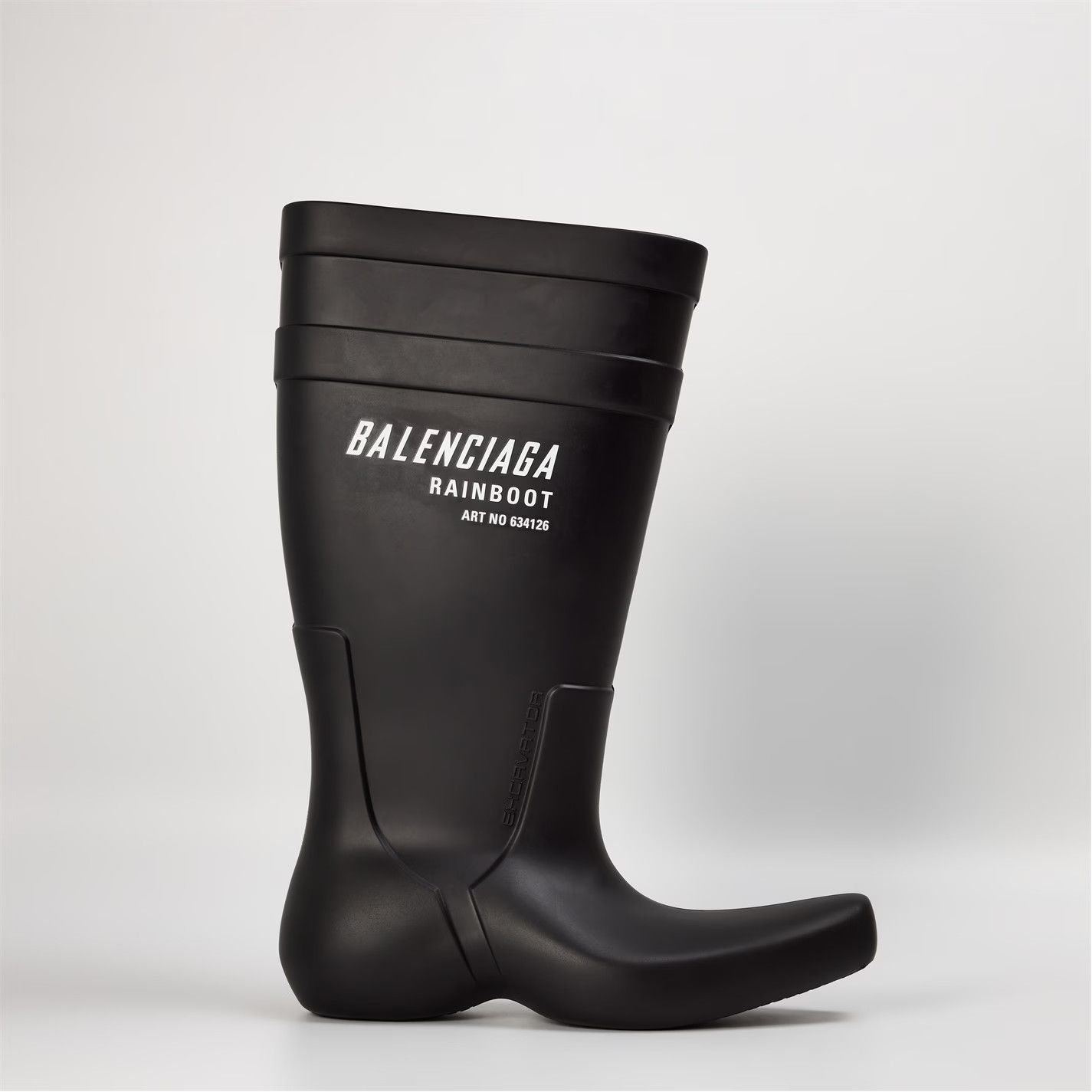 Balenciaga o1g2r1mq0226 Structured Ankle Heeled Boots In Black Size US 8 / EU 41 - 1 Thumbnail