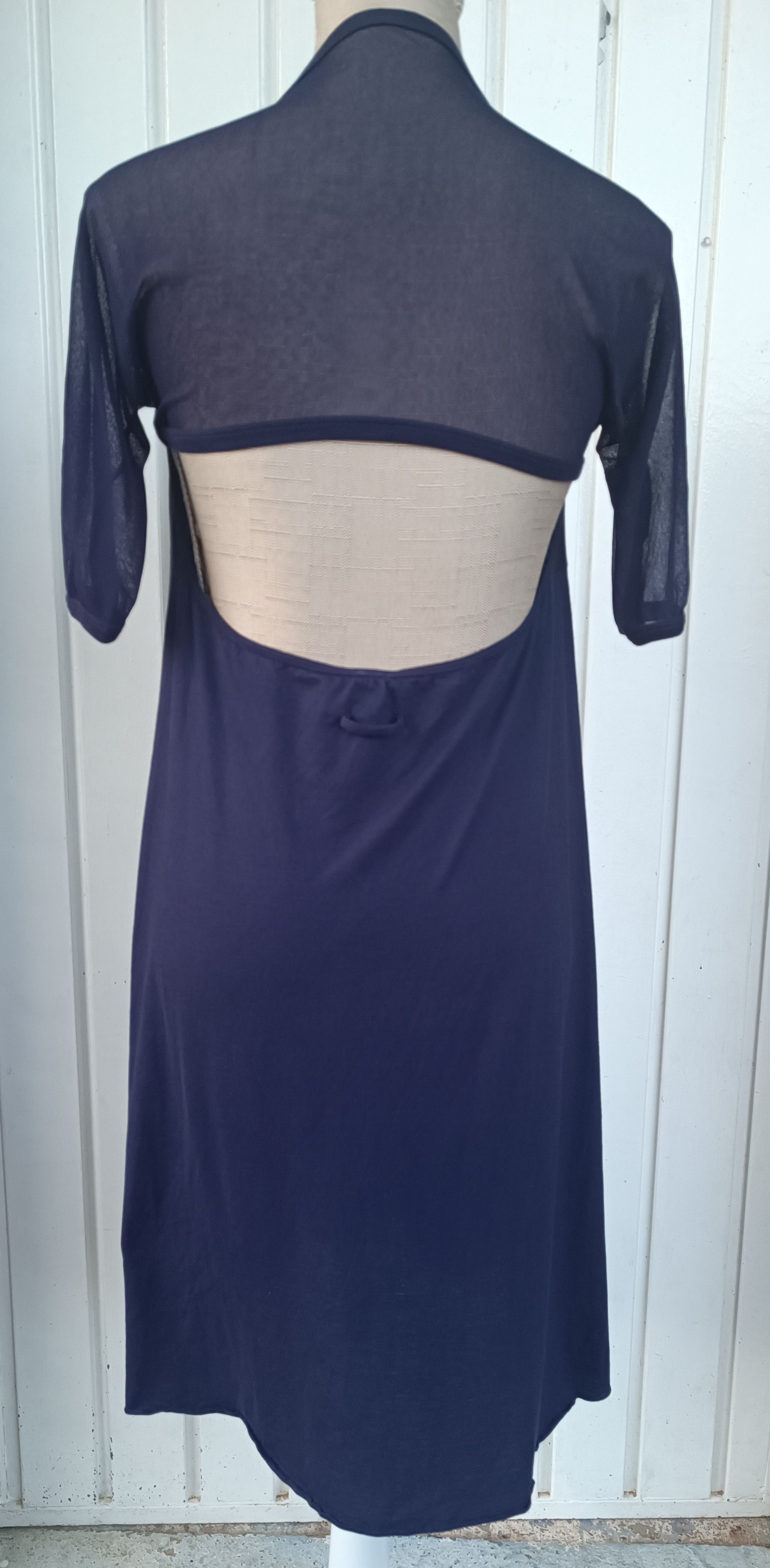 Jean Paul Gaultier Midnight blue - 2 pieces - midi dress Size M / US 6-8 / IT 42-44 - 10 Thumbnail