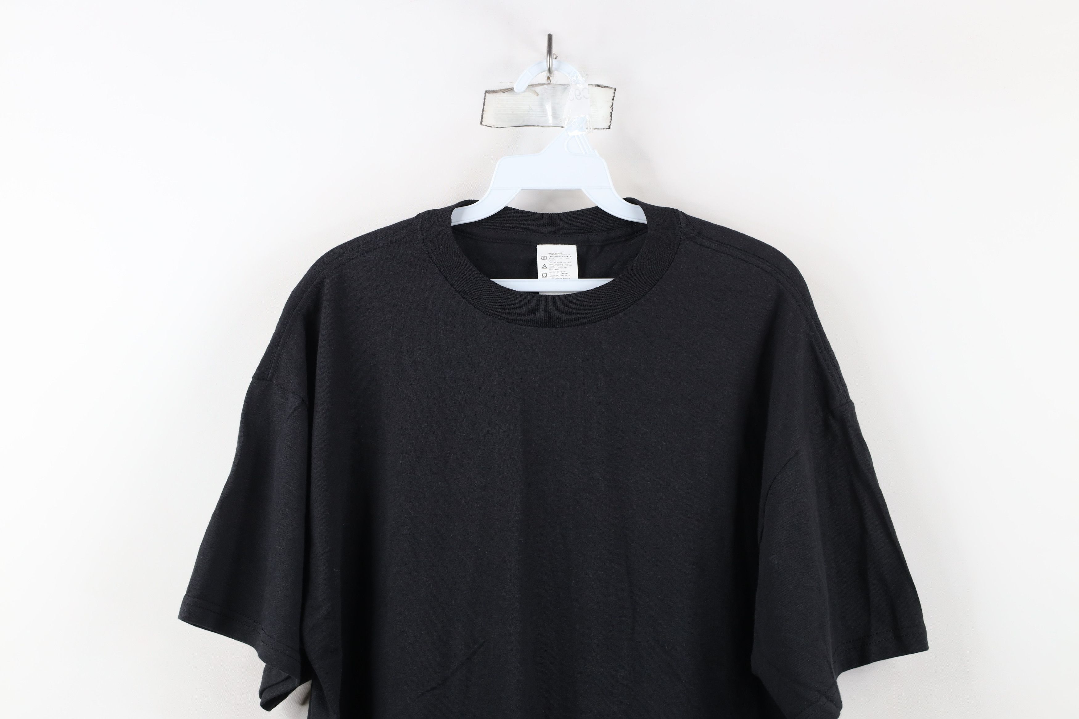 Vintage Vintage 90s Streetwear Short sleeve T-Shirt Black Cotton Size US L / EU 52-54 / 3 - 2 Thumbnail