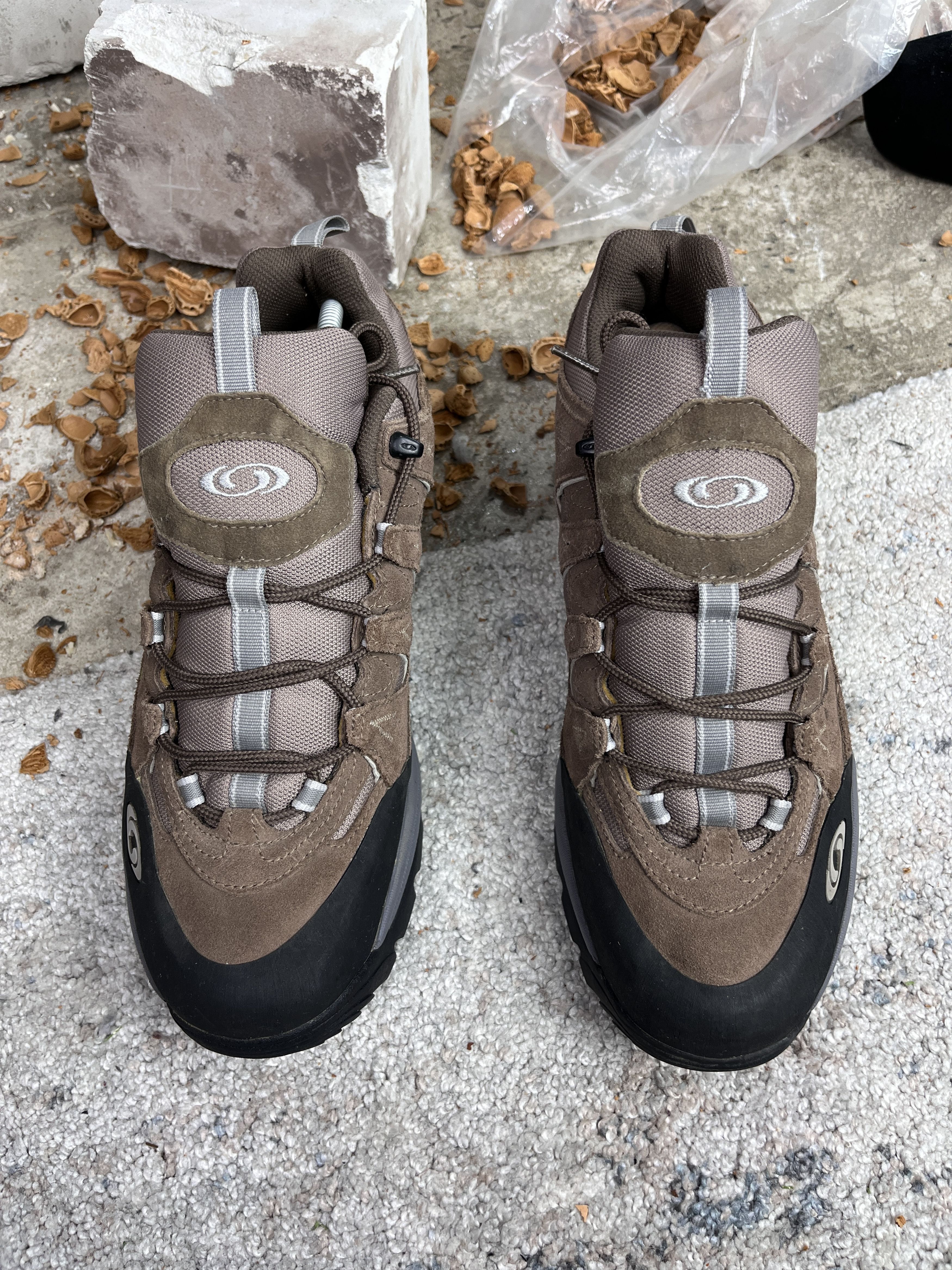 Salomon 2000s SALOMON SUEDE GORPCORE TRAIL SHOES - 5128 Size US 12 / EU 45 - 3 Thumbnail