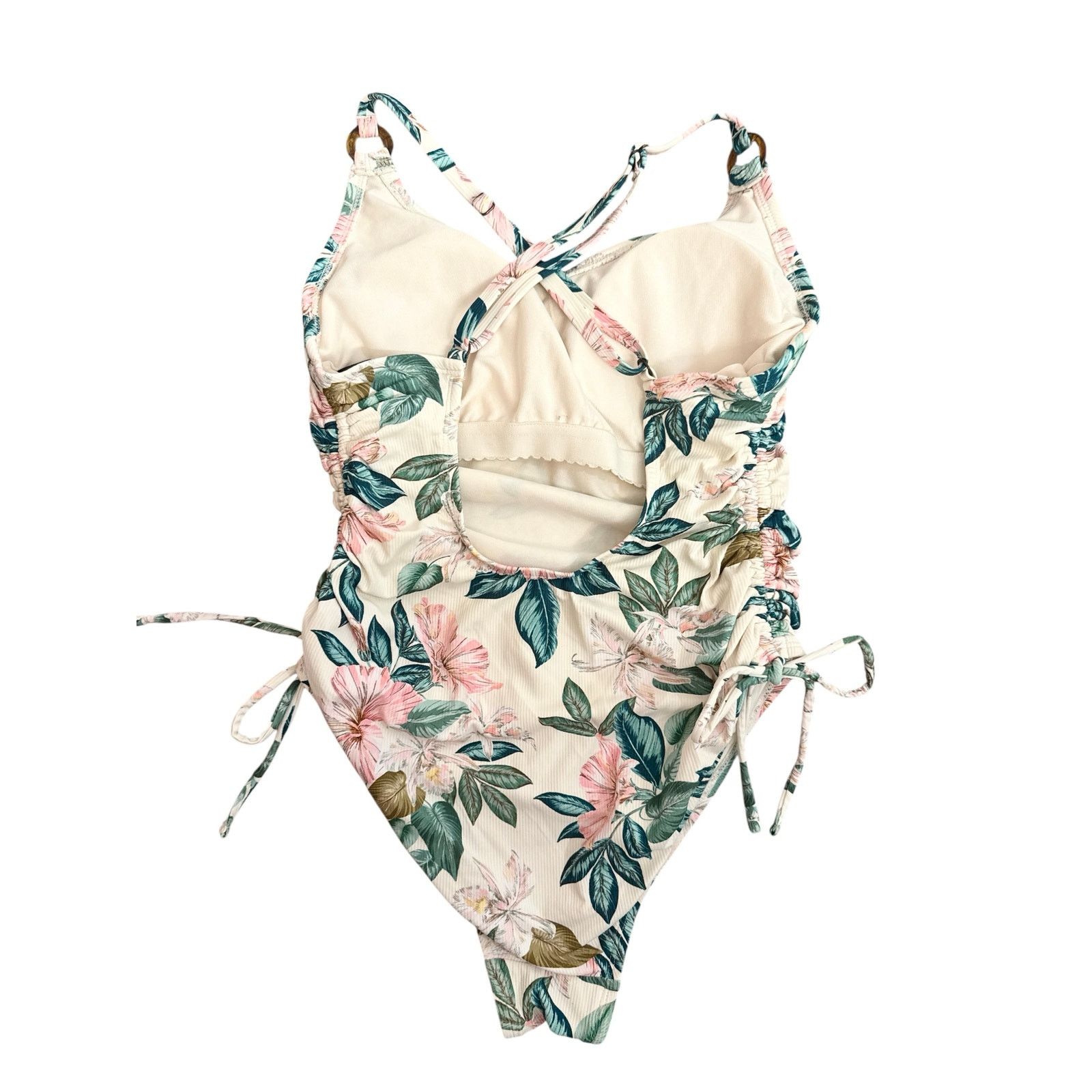 Other Palisades Womens Tropical One Piece Swimsuit Size Medium Size M / US 6-8 / IT 42-44 - 2 Thumbnail