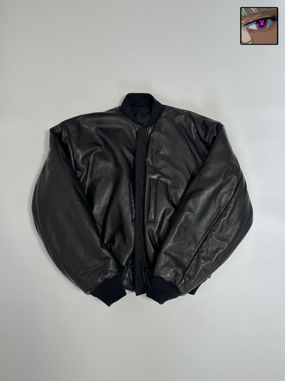 Balenciaga 1/1 Balenciaga Winter24 Leather Bomber jacket(proto Size US S / EU 44-46 / 1 - 1 Thumbnail