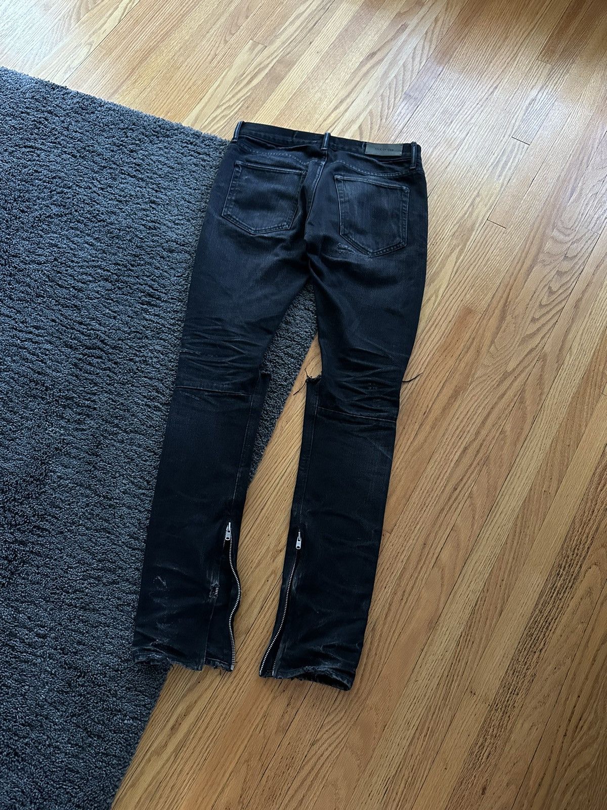 Fear of God Fear of god fourth collection distressed jeans Size US 31 - 7 Thumbnail
