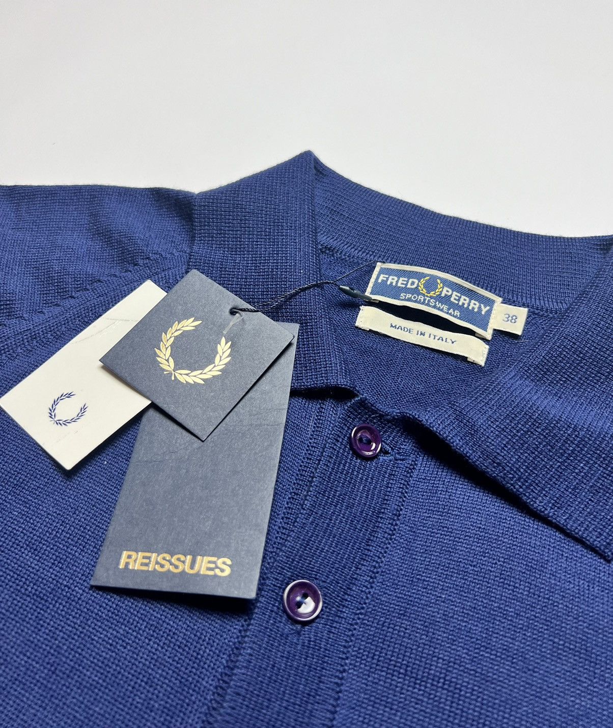 Fred Perry NWT Fred Perry Reissues Long Sleeve Polo Size US S / EU 44-46 / 1 - 3 Thumbnail