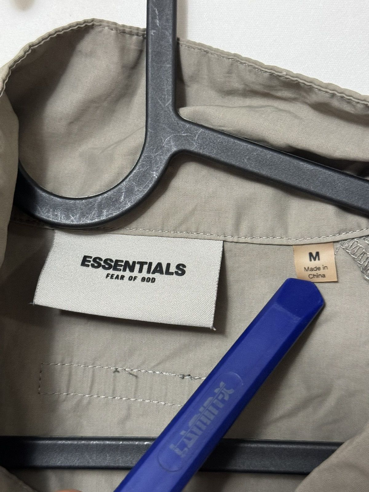 Fear of God Fear of God Essentials Track Jacket SZ Medium Moss 🔥 Size US M / EU 48-50 / 2 - 8 Thumbnail