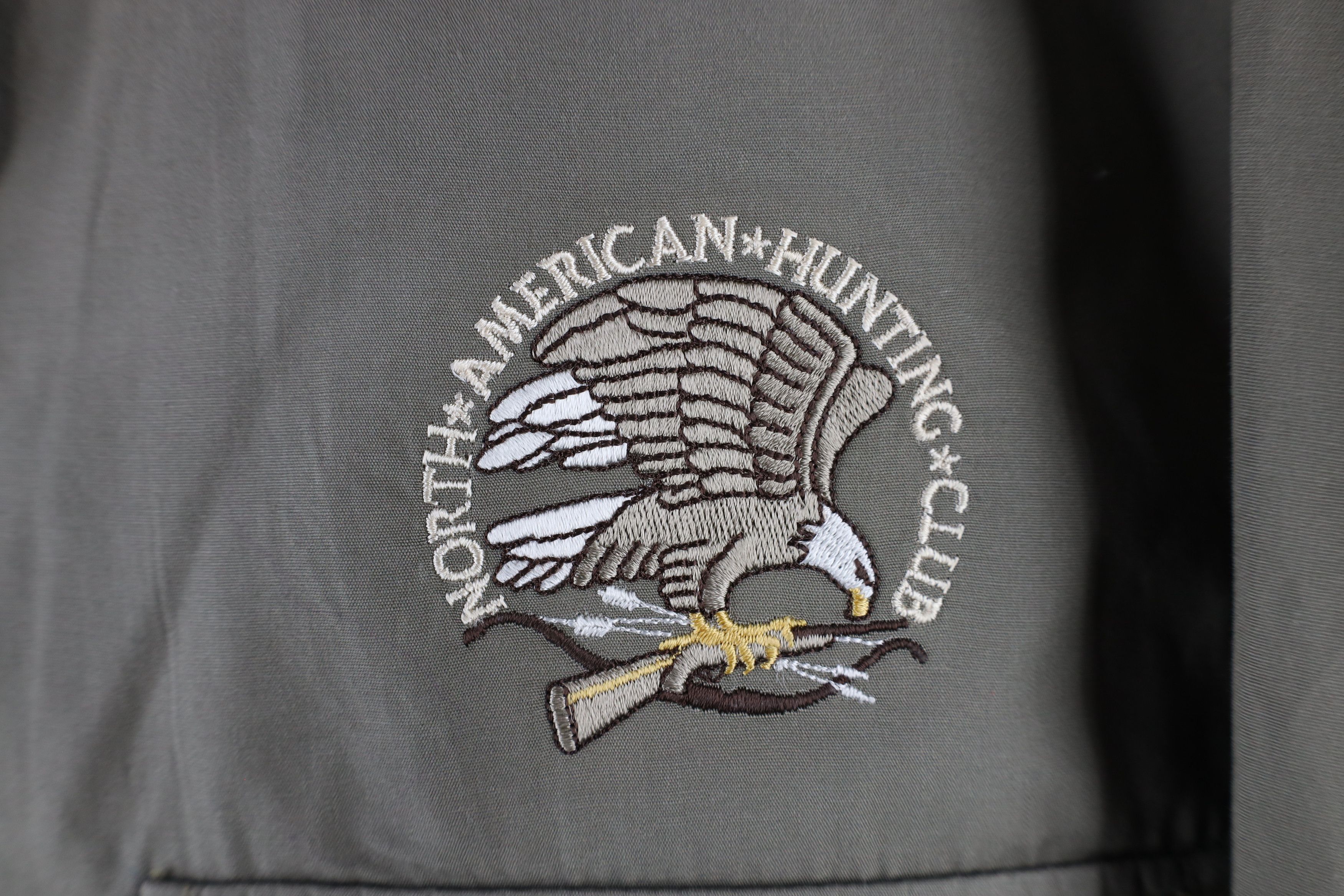 Vintage Vintage 90s Hunting Club Collared Shooting Shirt USA Size US L / EU 52-54 / 3 - 4 Thumbnail