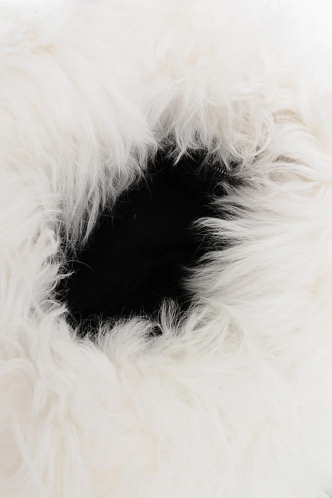 Moncler og1mm0426 Size: OS / Fur Tote Bag in White Size ONE SIZE - 4 Thumbnail