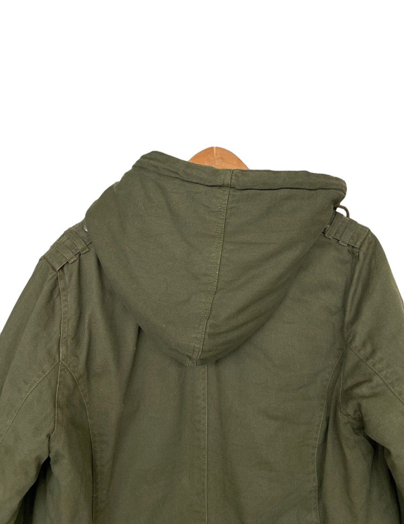 In The Attic In The Attic Japan Multipocket Green Army Parka Jacket Size US S / EU 44-46 / 1 - 5 Thumbnail