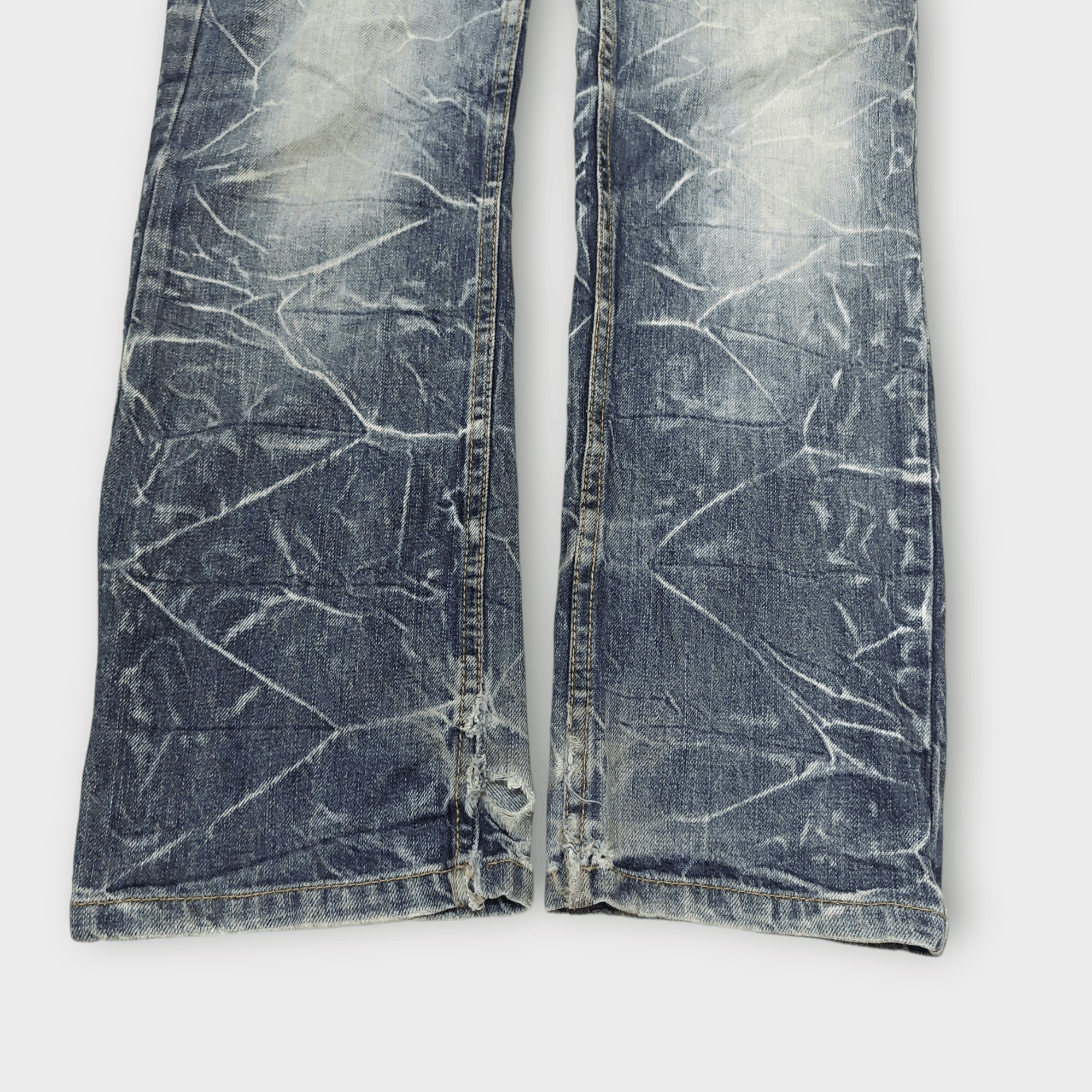 Vintage Nylaus Double Waist Seditionaries Denim Size US 30 / EU 46 - 8 Thumbnail