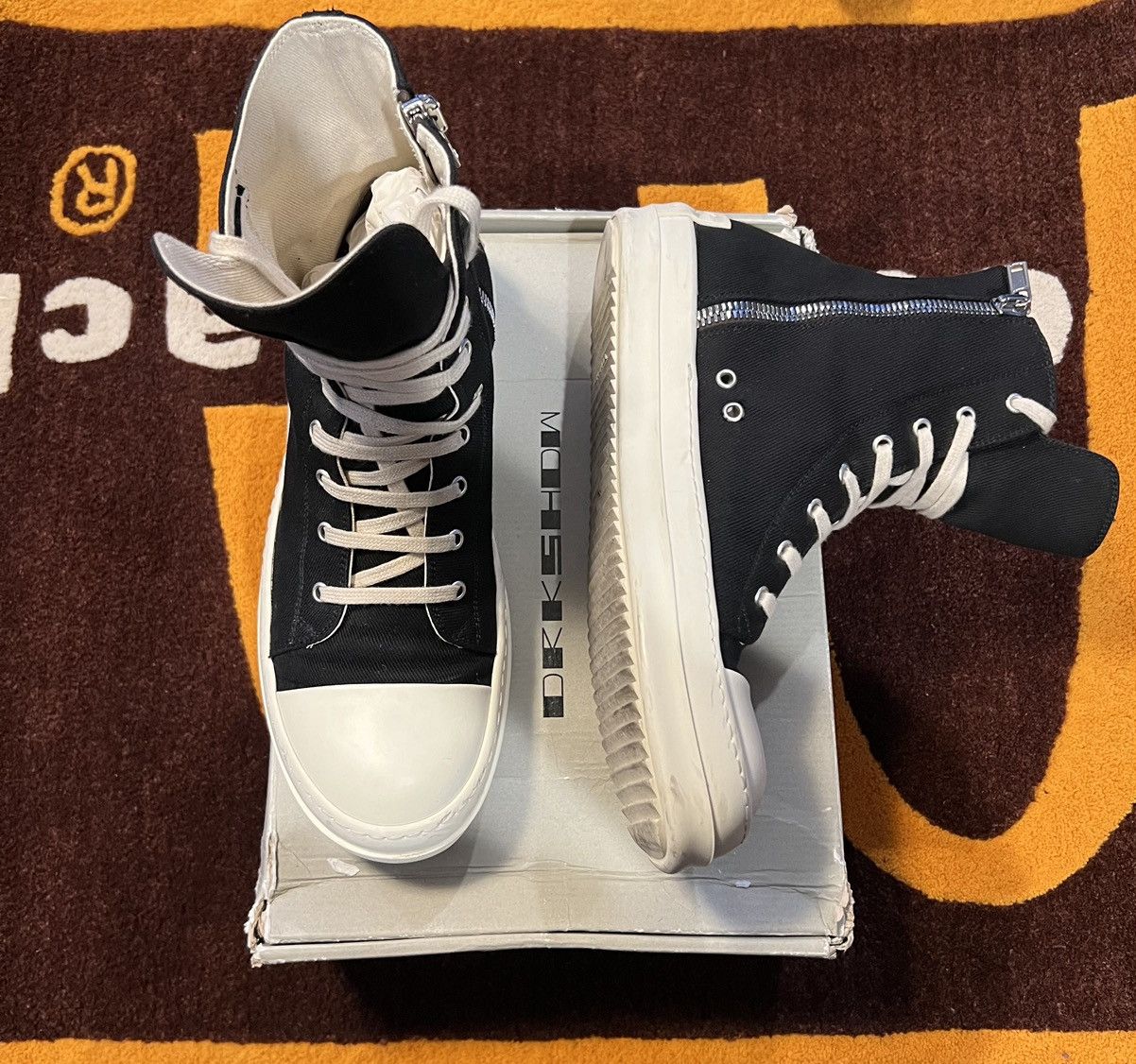 Rick Owens FOGACHINE FW20 Chalk White Button Up (52)