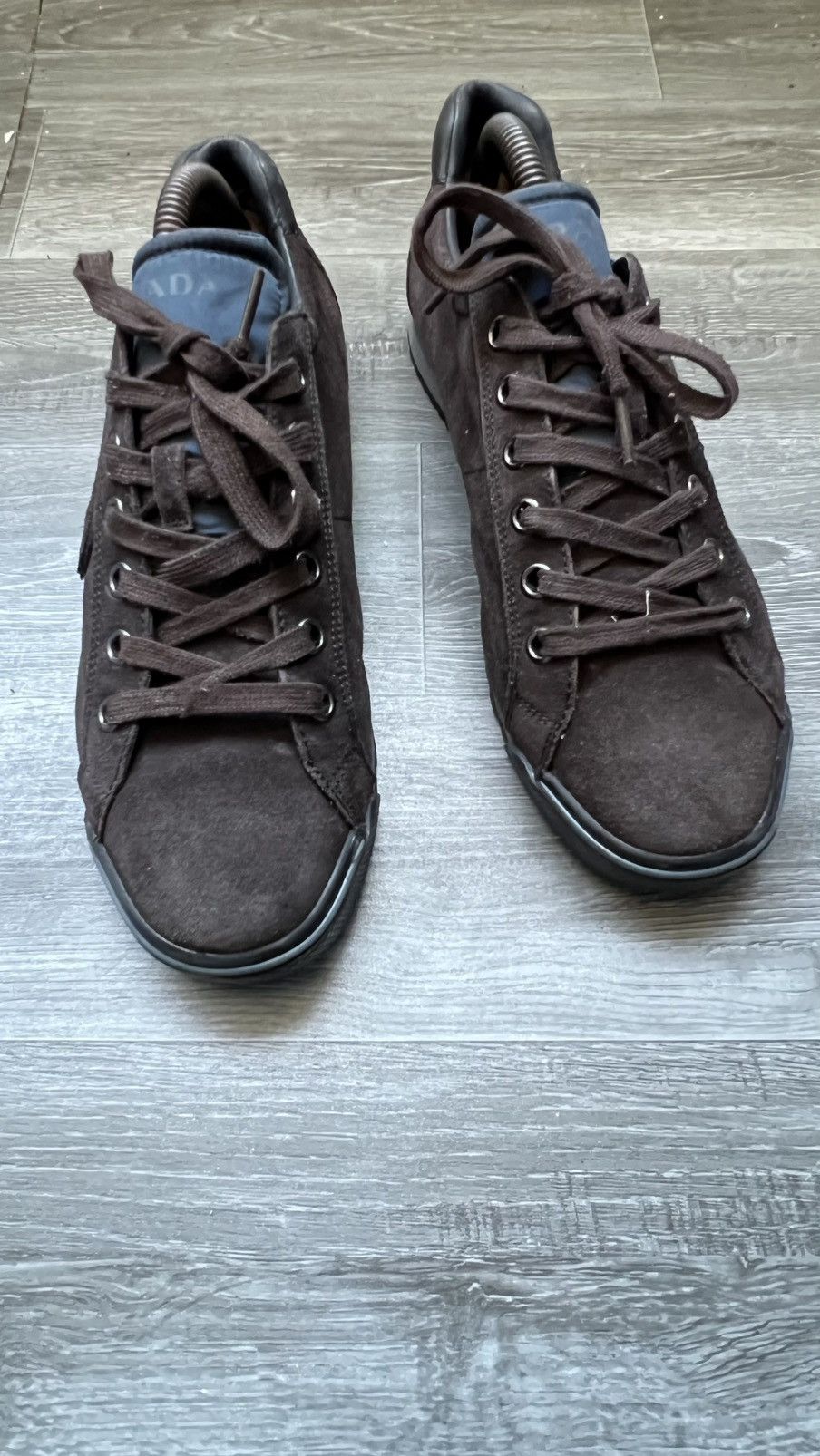 Prada Prada Sport Suede Sneakers Trainers Size US 11 / EU 44 - 4 Thumbnail