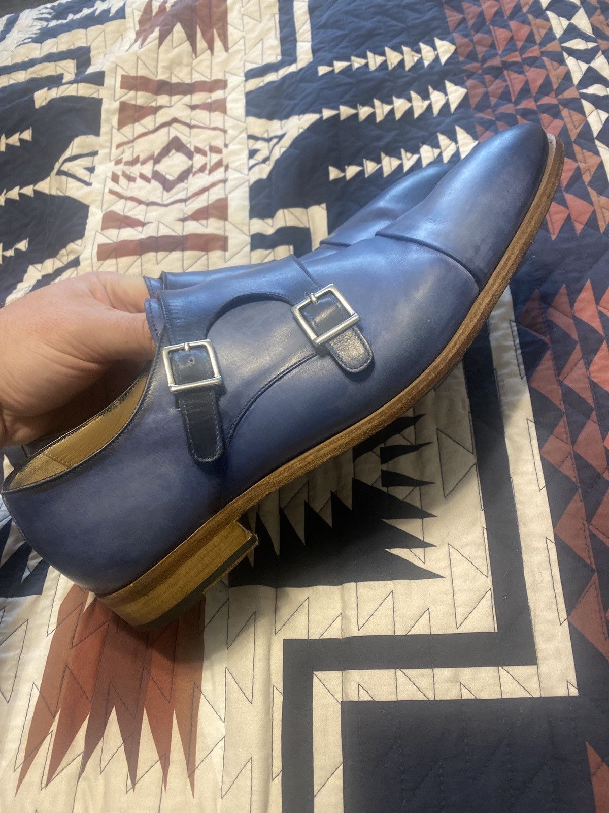Other Ace Mark Monk Strap Shoes Size US 12 / EU 45 - 1 Thumbnail