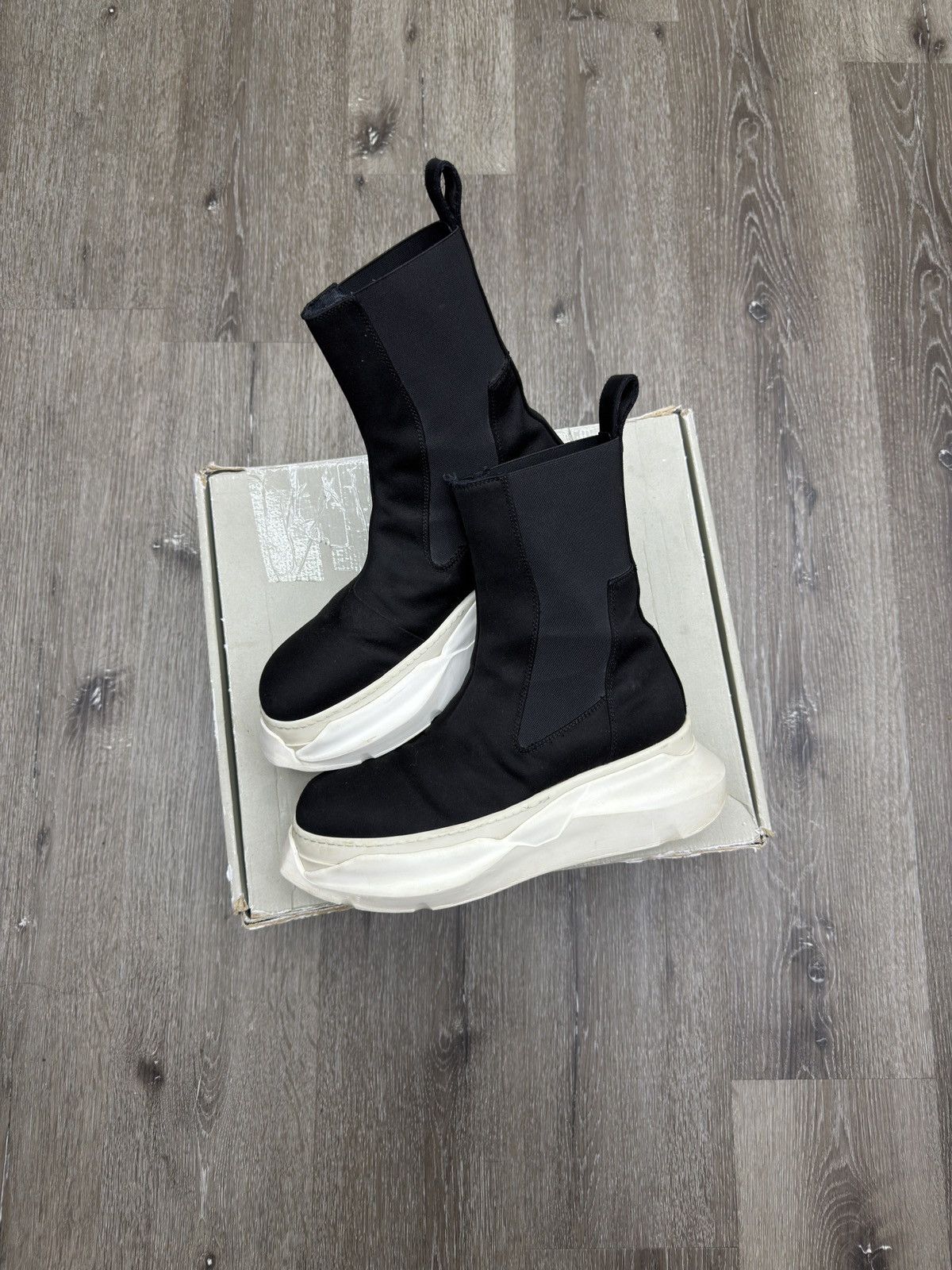 Rick Owens Rick Owens DRKSHDW Gethsemane Beatle Abstract Boot Size US 9 / EU 42 - 1 Thumbnail
